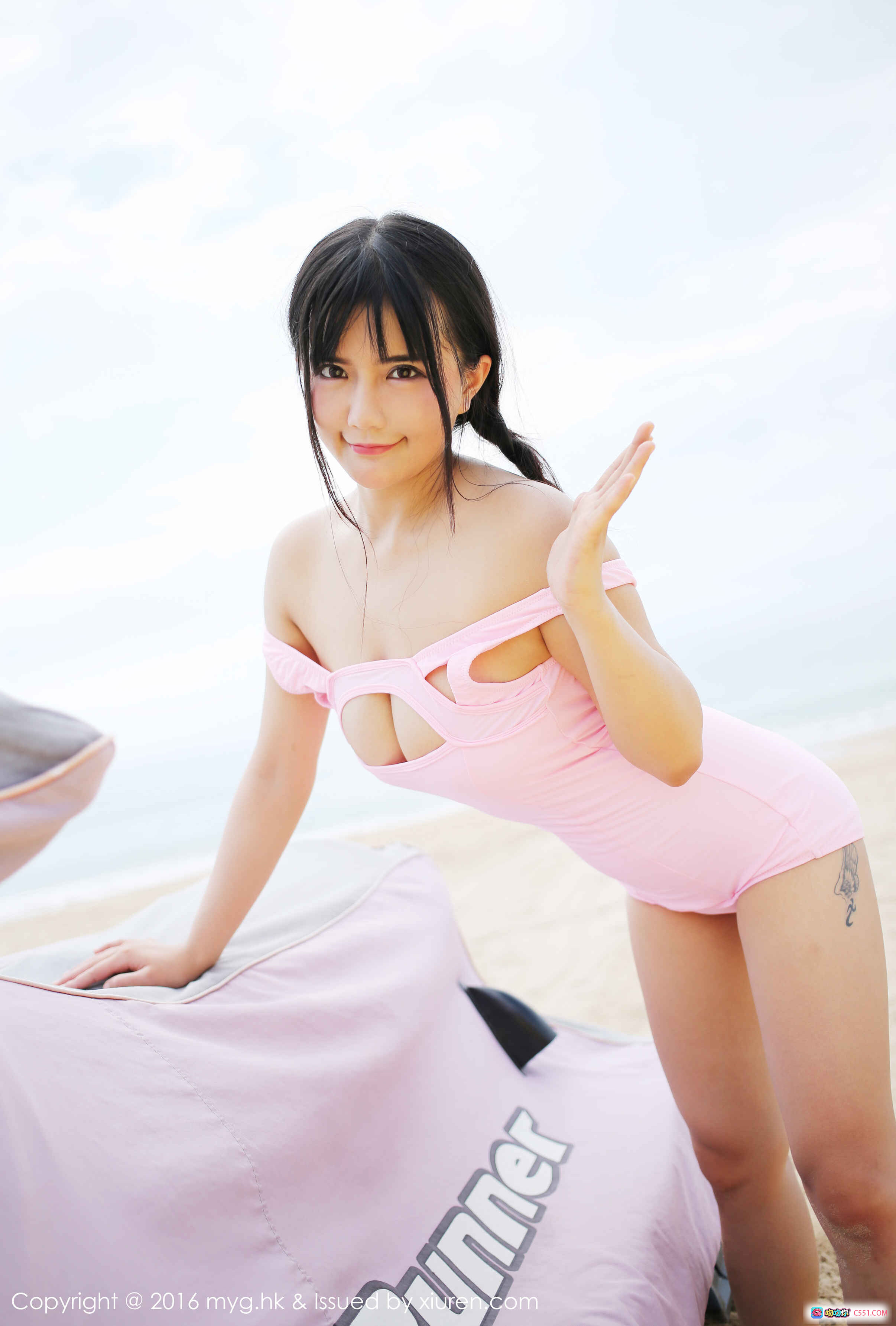 图片[10] - 崔乖艺泳池写真 | 粉色草莓比基尼 | 双马尾少女 | MyGirl美媛馆Vol.230 | 2016高清摄影 - 就要吻