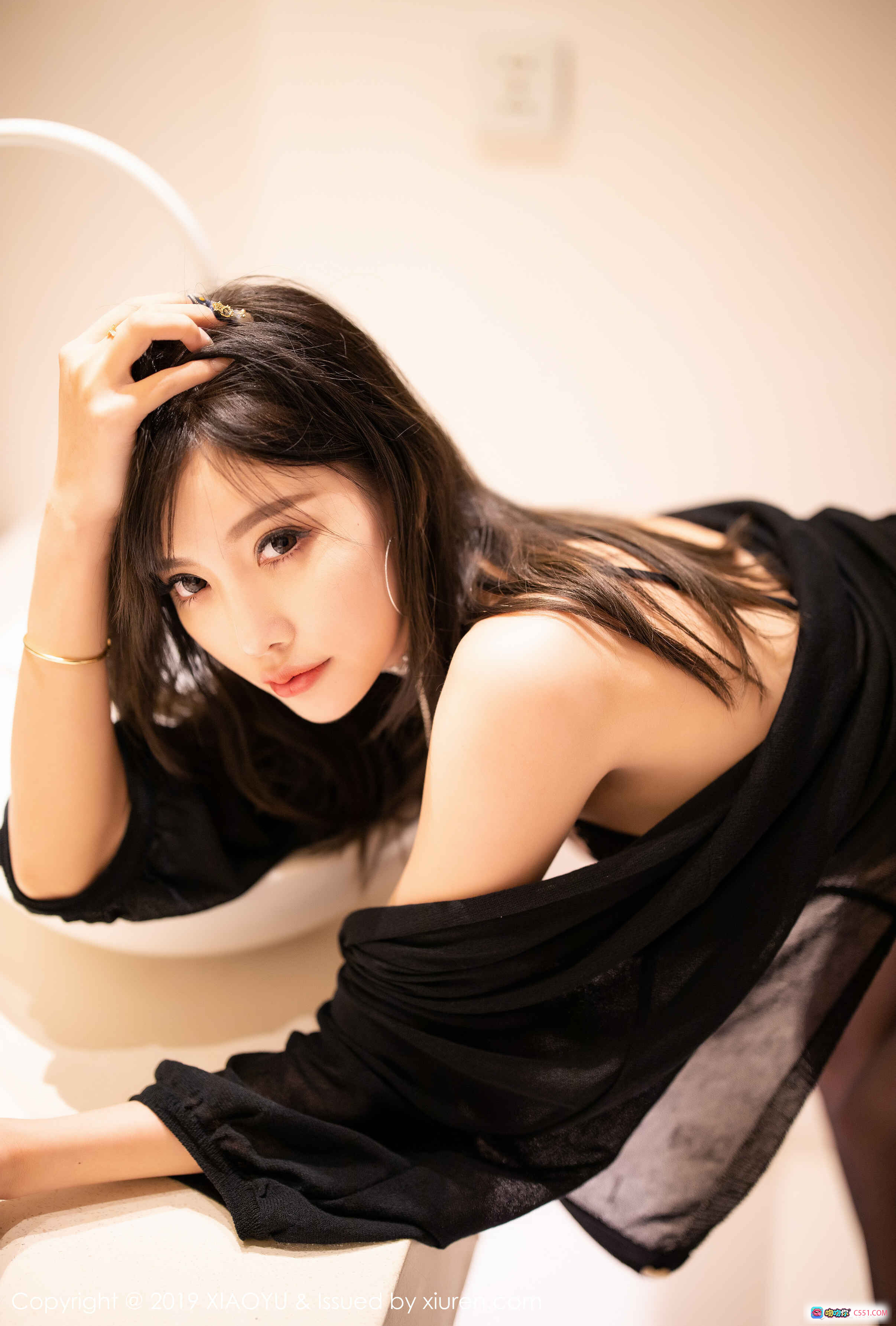 图片[6] - 杨晨晨Sugar黑蕾丝内衣写真 | 丝袜高跟美腿诱惑 | XIAOYU语画界VOL.189性感私房照 - 就要吻