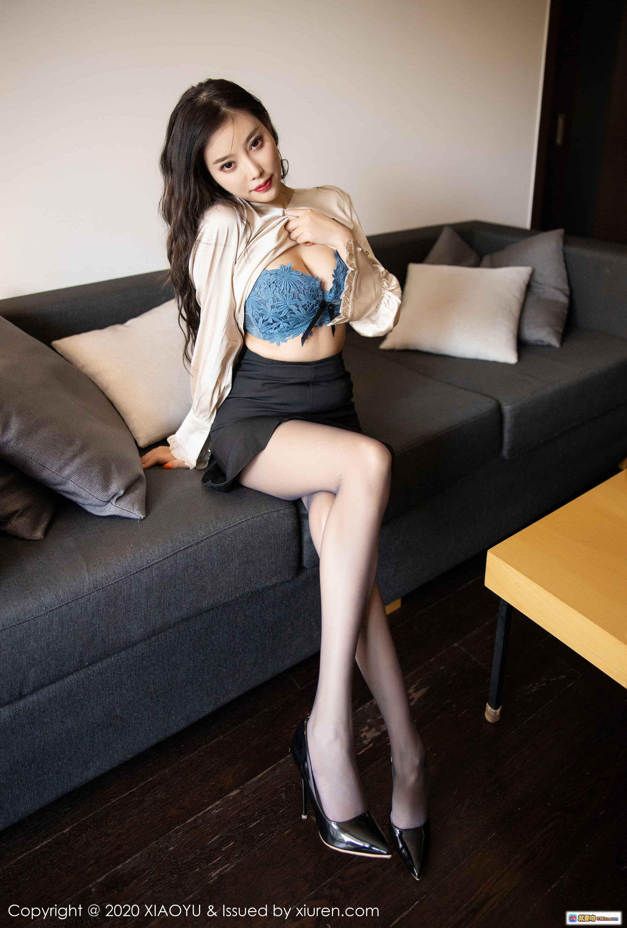 图片[7] - XIAOYU语画界2020.03.09 VOL.263 杨晨晨sugar 美腿黑丝沙发写真 107P高清私房图集 - 就要吻