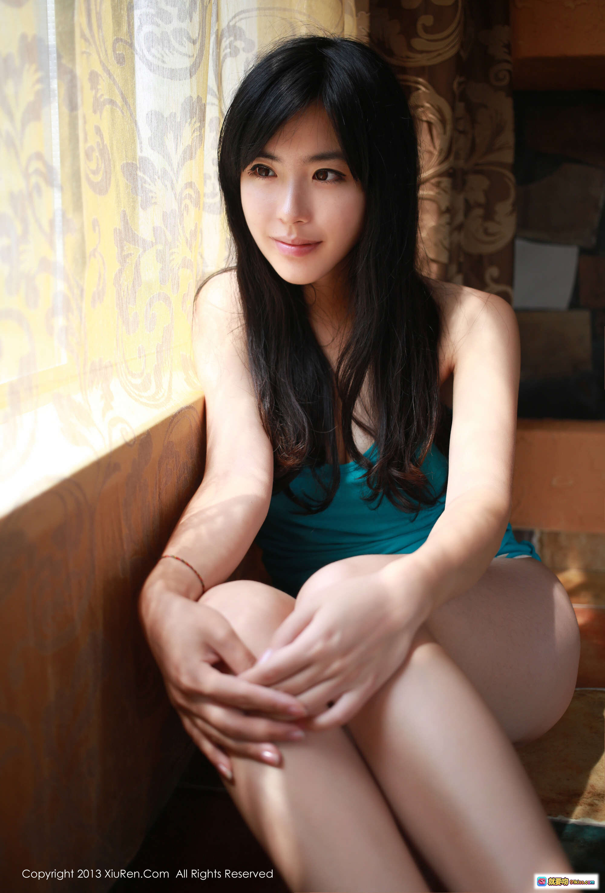 图片[3] - 刘雪妮Verna甜美写真 – 白色蕾丝裙少女私房照 – XIUREN秀人网2013.09.11 NO.0010高清图集 - 就要吻