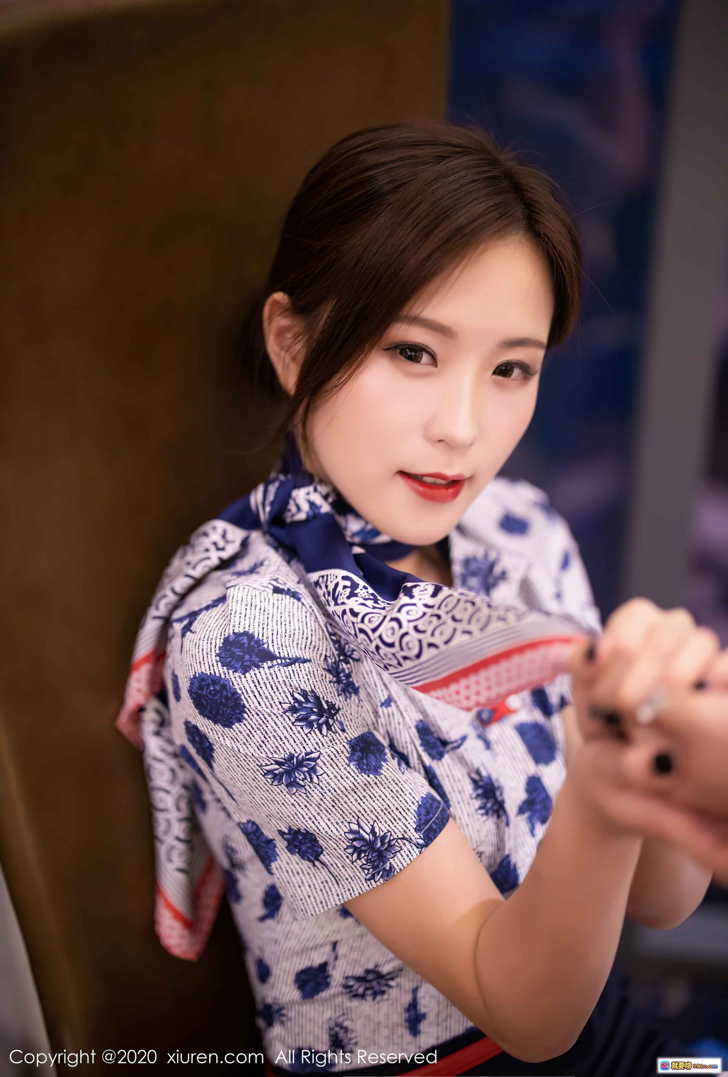 图片[5] - 杨紫嫣Cynthia性感写真 | 白色内衣+黑色短裤+高跟鞋 | 优雅姿态室内私房摄影 | XIAOYU语画界Vol.407 - 就要吻