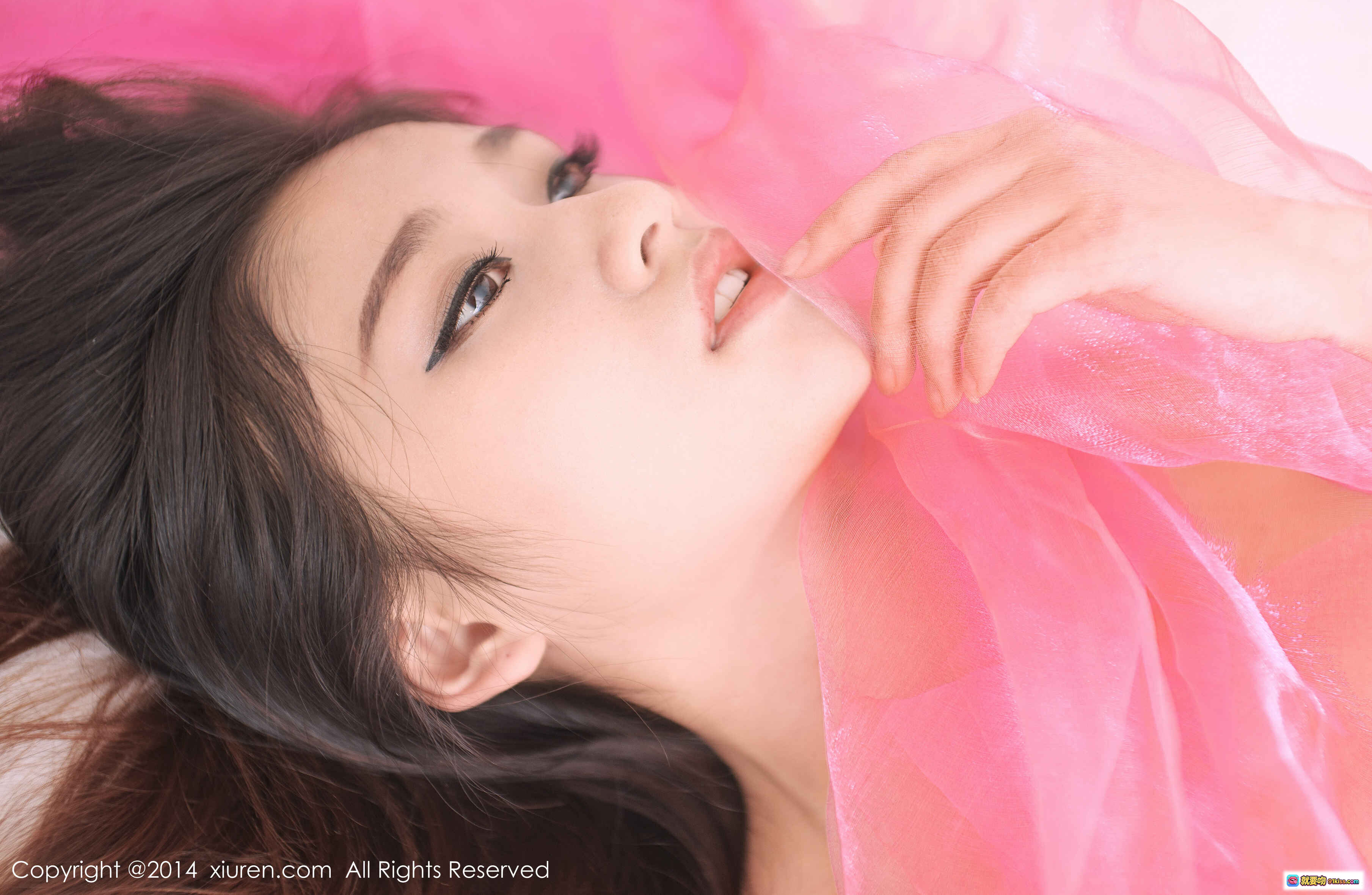 图片[10] - 史雨姐姐户外写真 | 粉色蕾丝内衣 | 自然光绿植背景 | 秀人网2014经典私房照 - 就要吻