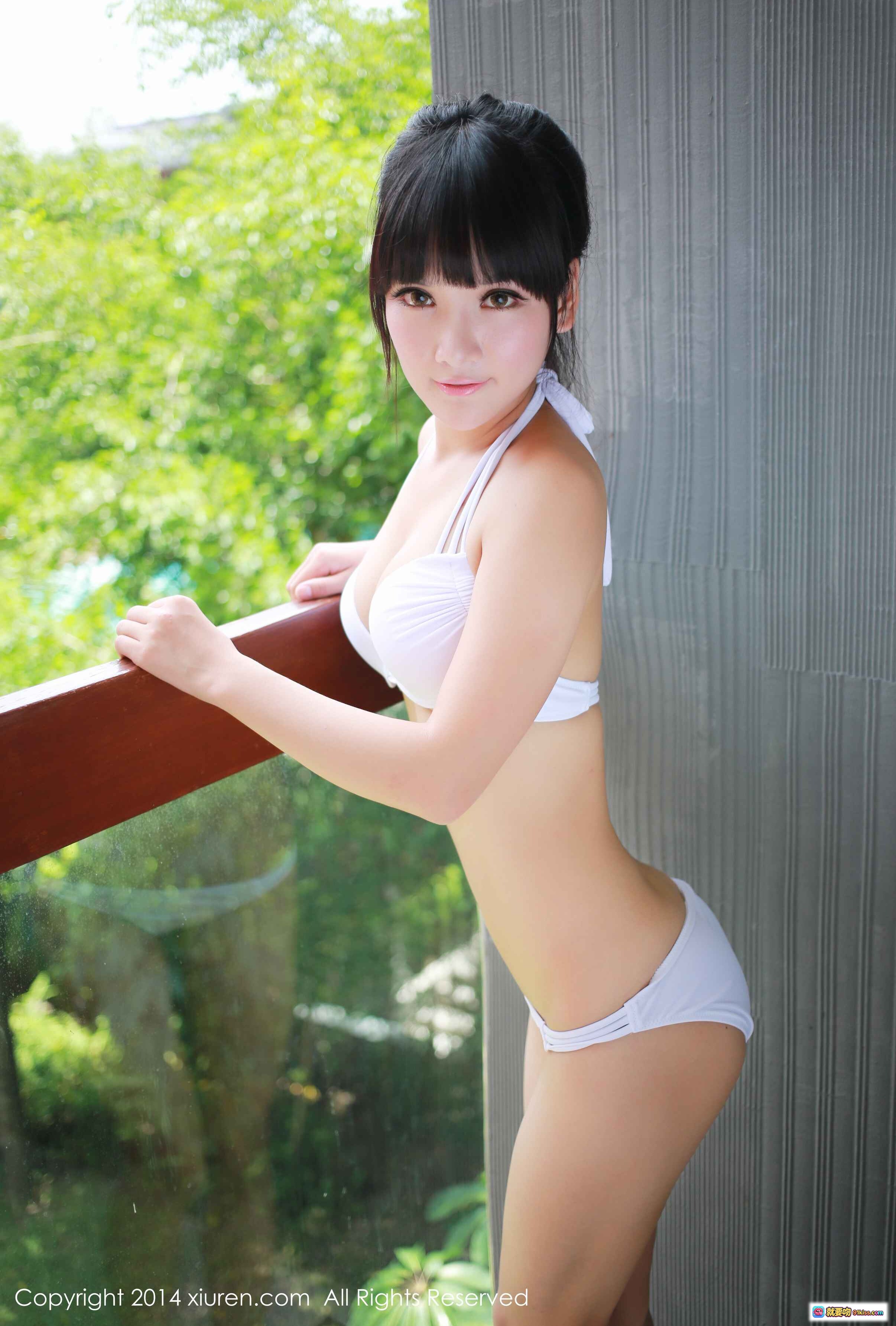 图片[5] - 妮儿Bluelabel性感写真 | 蓝色内衣诱惑 | 秀人网2014经典私房照 | 窗边沙发美臀特写 - 就要吻