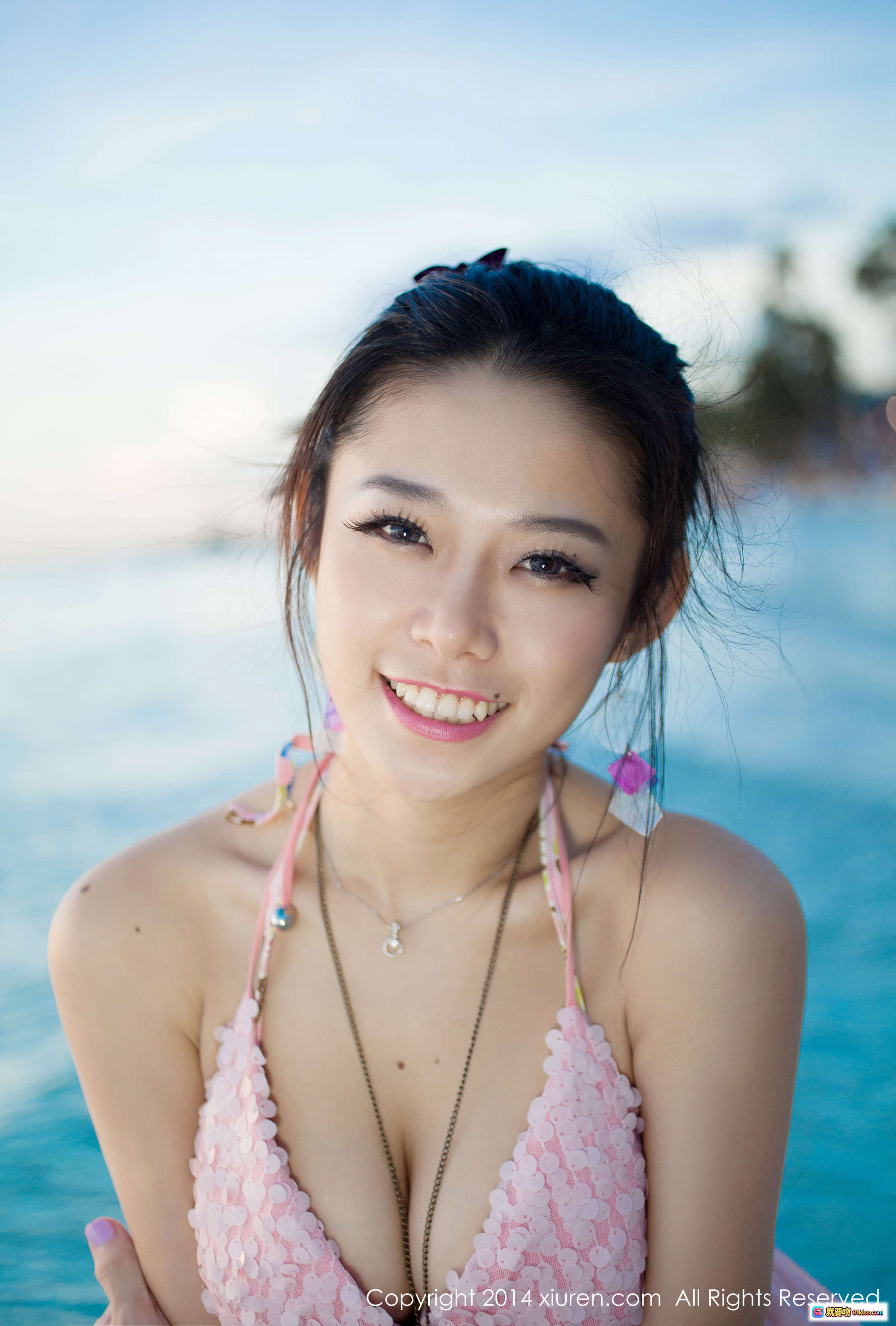 图片[4] - 紫色比基尼美女厨房吧台性感写真 – XIUREN秀人网2014年1月23日NO.090 Luvian本能高清图集 - 就要吻