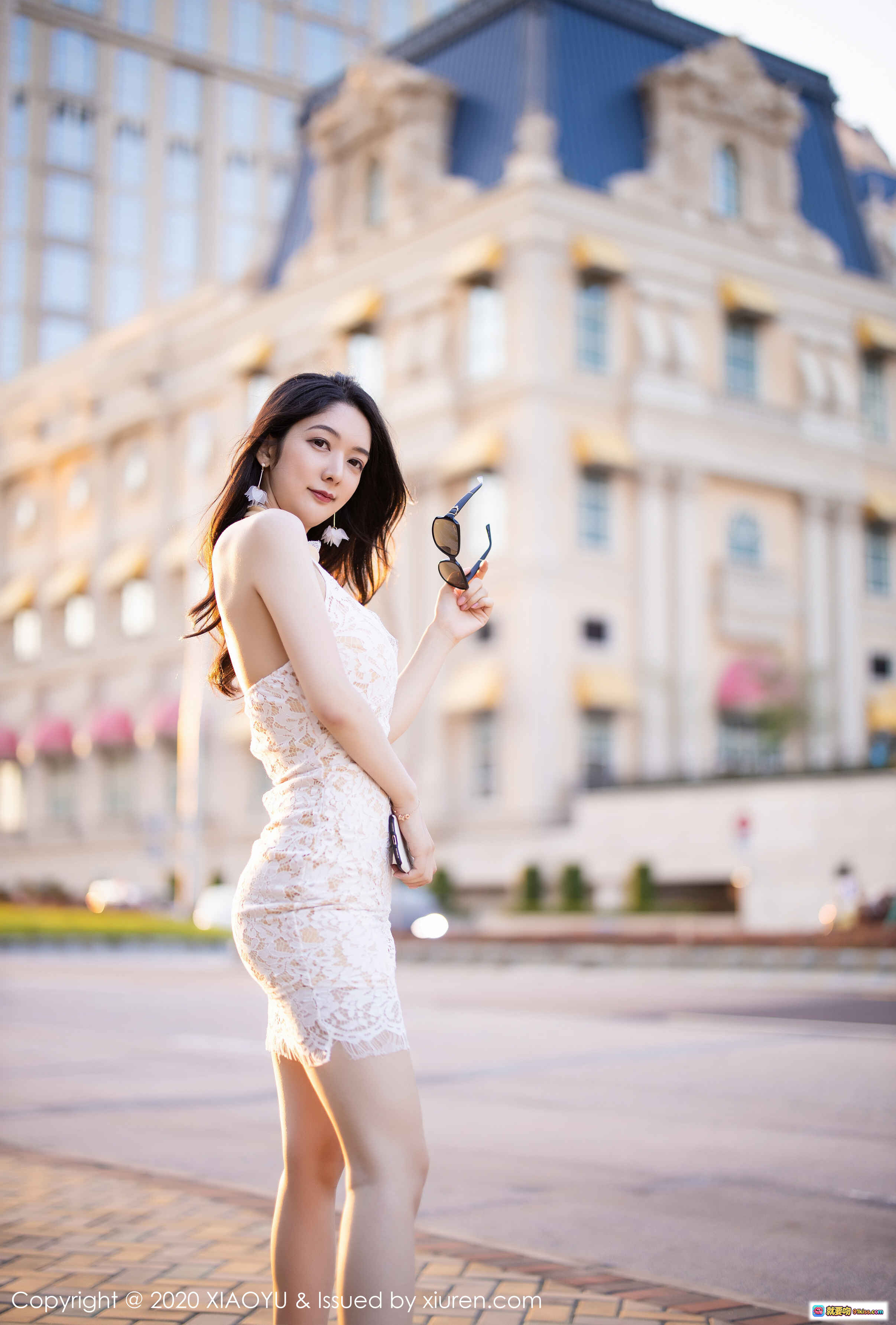 图片[6] - XIAOYU语画界2020.04.08 VOL.284 Angela小热巴 美腿蕾丝连体衣 高跟性感写真 100P高清图集 王小语摄影 - 就要吻