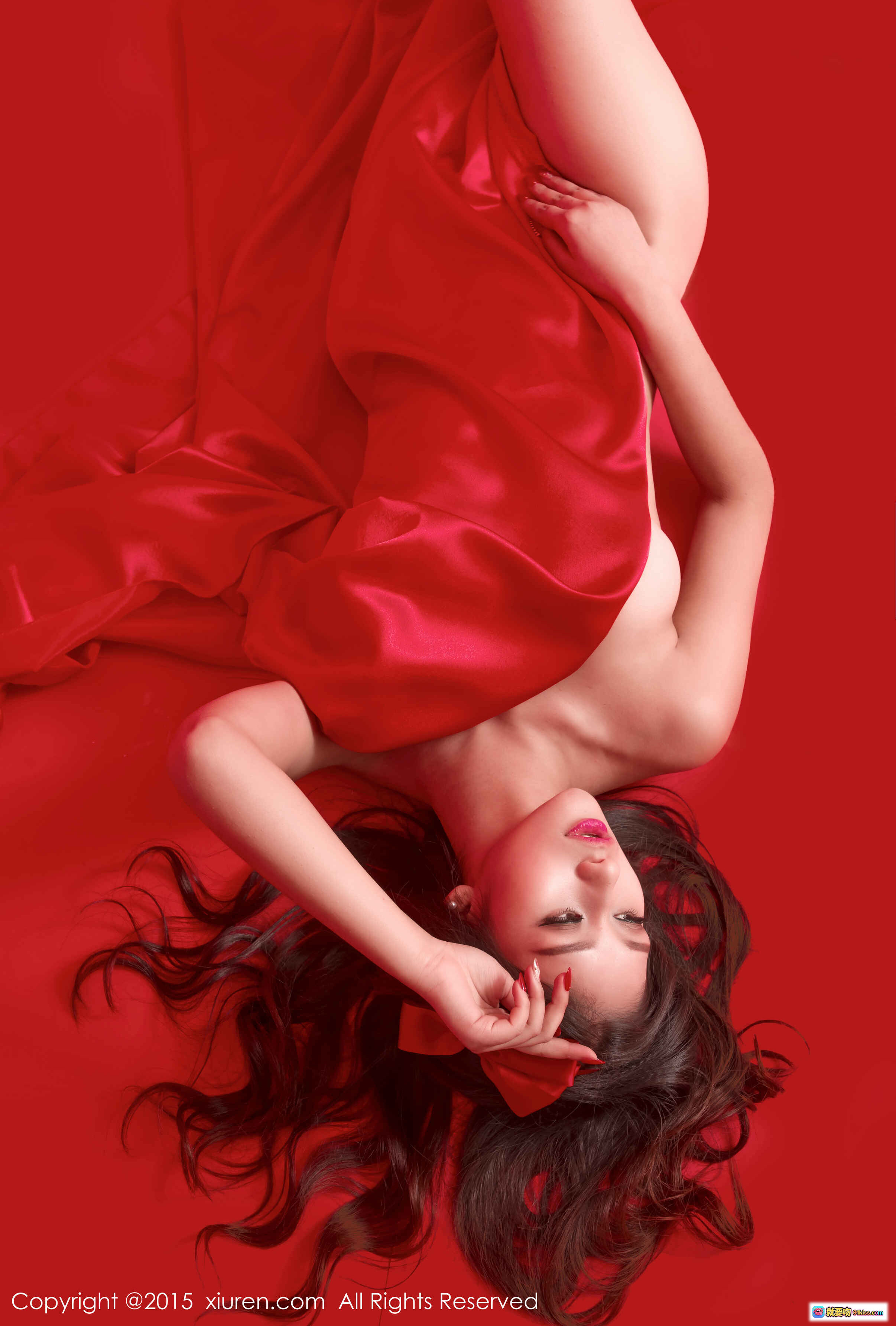 图片[4] - 史雨姐姐红色气球写真 | XIUREN秀人网2015年1月24日NO.282高清美图 | 红色背景性感私房摄影 - 就要吻