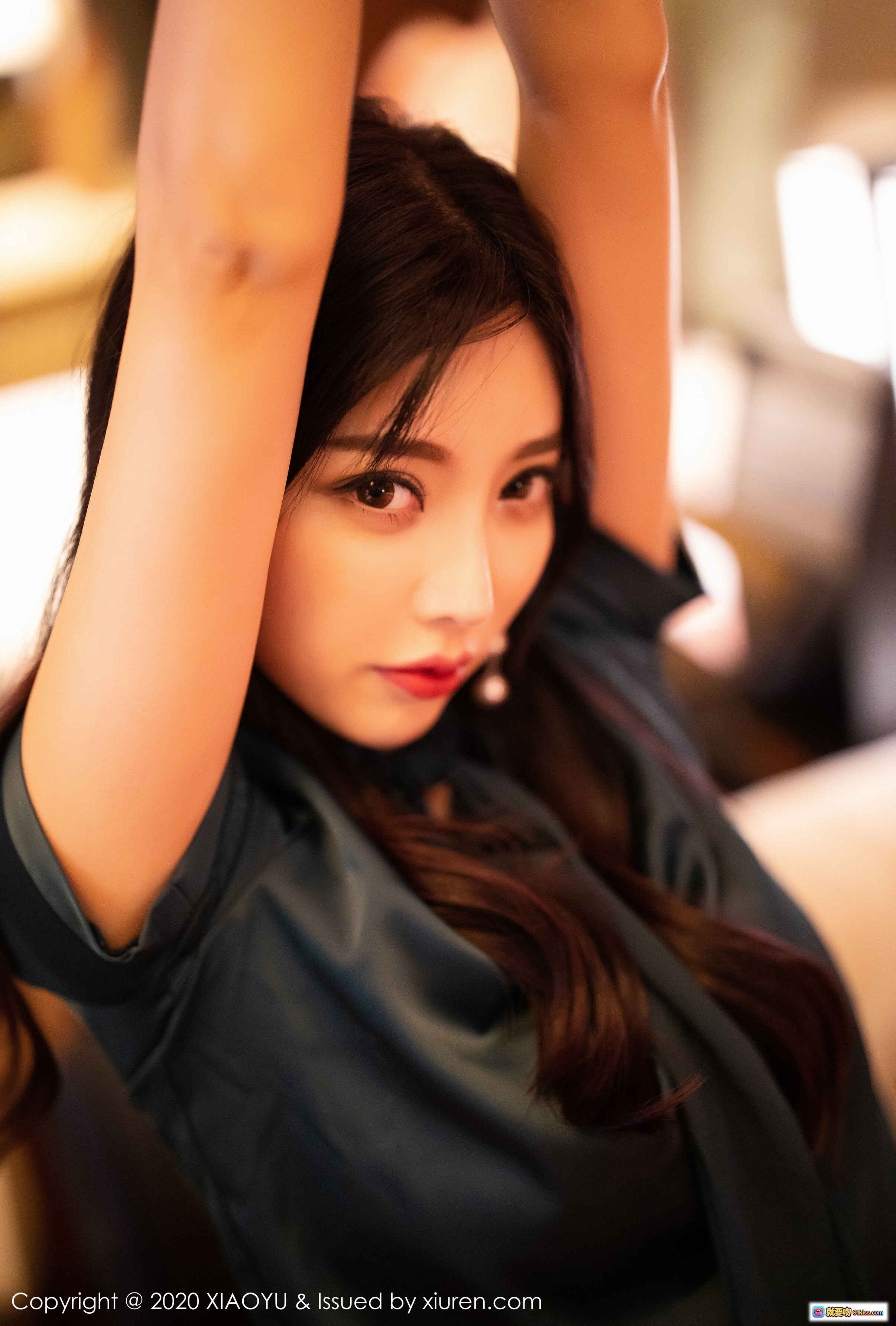 图片[4] - 杨晨晨Sugar优雅走廊写真 | 黑丝高跟短裙时尚造型 | XIAOYU语画界VOL.238高清图集 - 就要吻