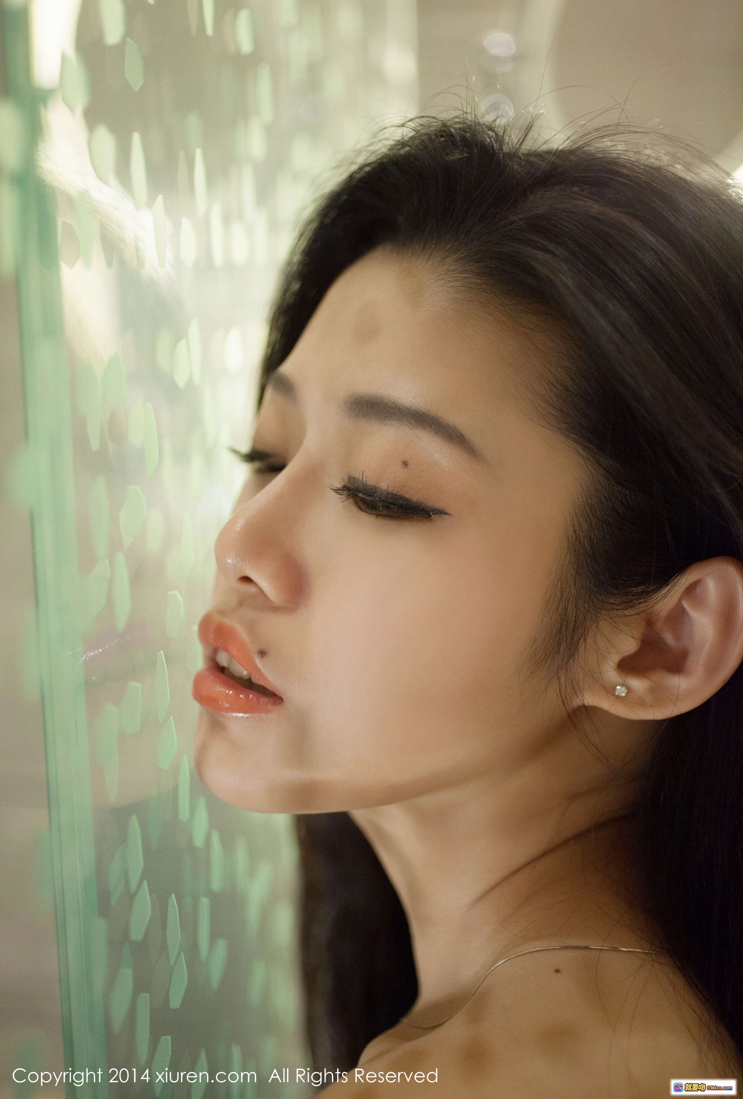 图片[6] - XIUREN秀人网2014.07.28 No.184 Luvian本能写真｜浴室私房性感白裙长发美女｜高清50P大图合集 - 就要吻