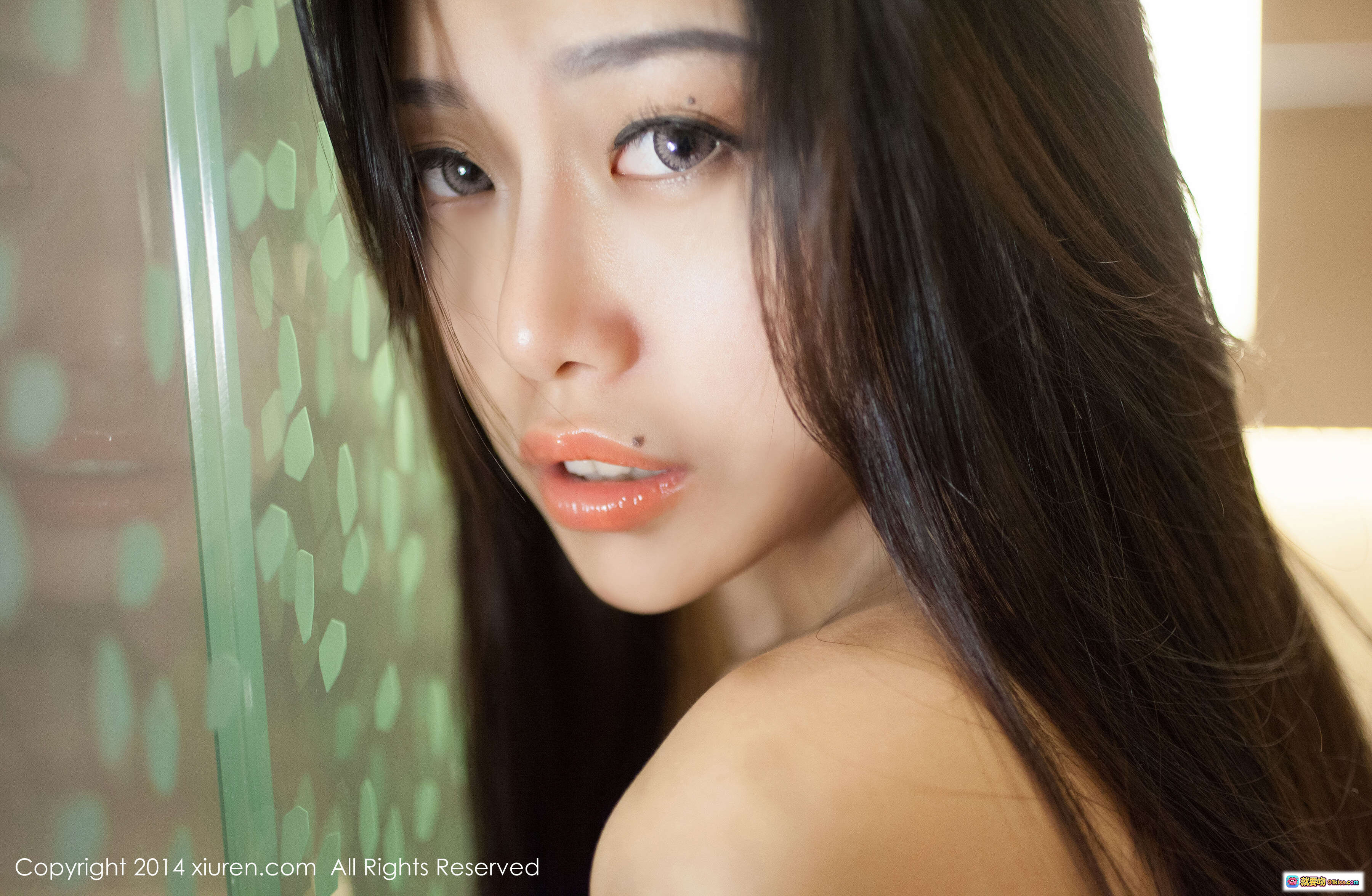 图片[9] - XIUREN秀人网2014.07.28 No.184 Luvian本能写真｜浴室私房性感白裙长发美女｜高清50P大图合集 - 就要吻