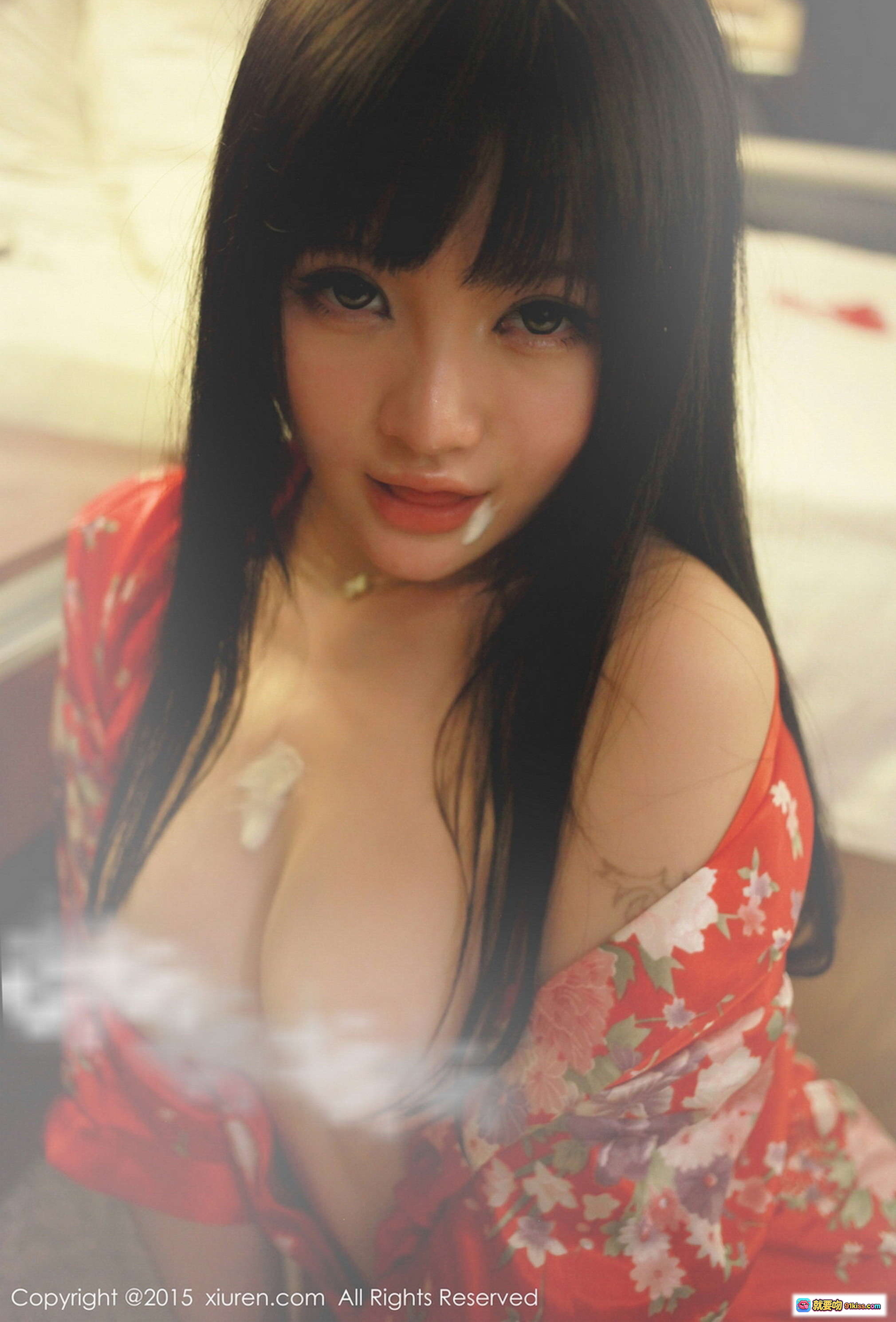 图片[4] - 米妮大萌萌粉色蕾丝内衣浴室写真 – 秀人网2015经典私房美图 - 就要吻