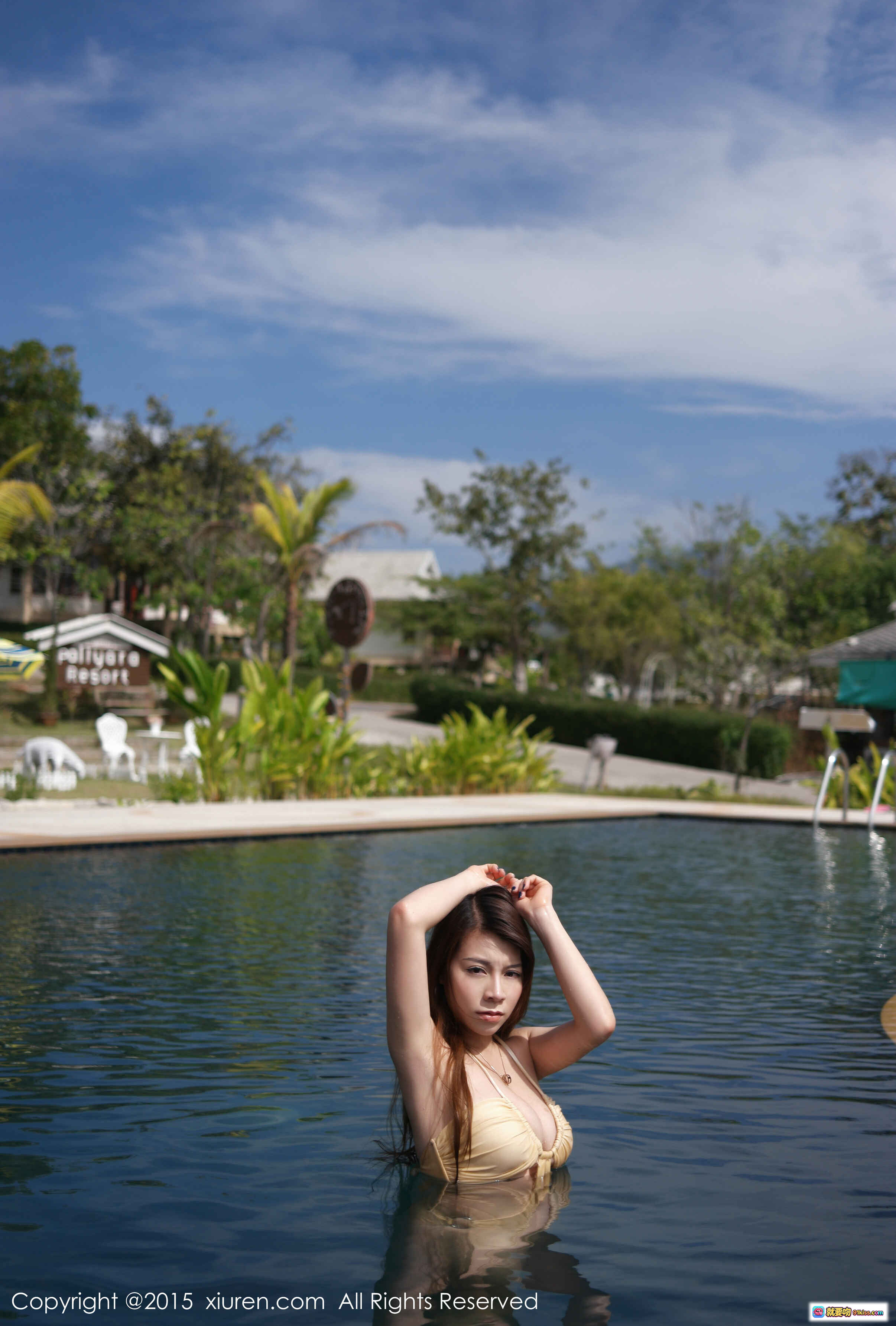 图片[9] - XIUREN秀人网2015.03.04 NO.303 vetiver嘉宝贝儿 红色露肩上衣户外写真 自然风景背景 甜美气质少女 49张高清图集 - 就要吻