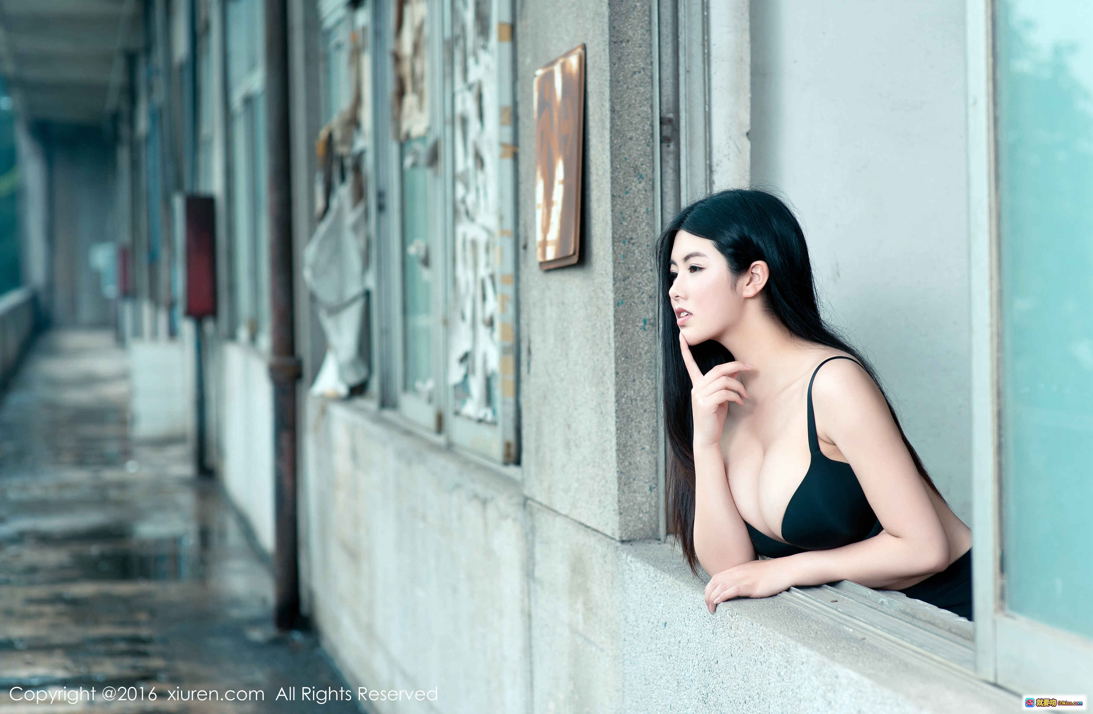 图片[7] - 娜露Selena黑发性感写真 | XIUREN秀人网2016.05.03 No.518 | 窗边倚靠优雅姿态 | 高清私房美图 - 就要吻