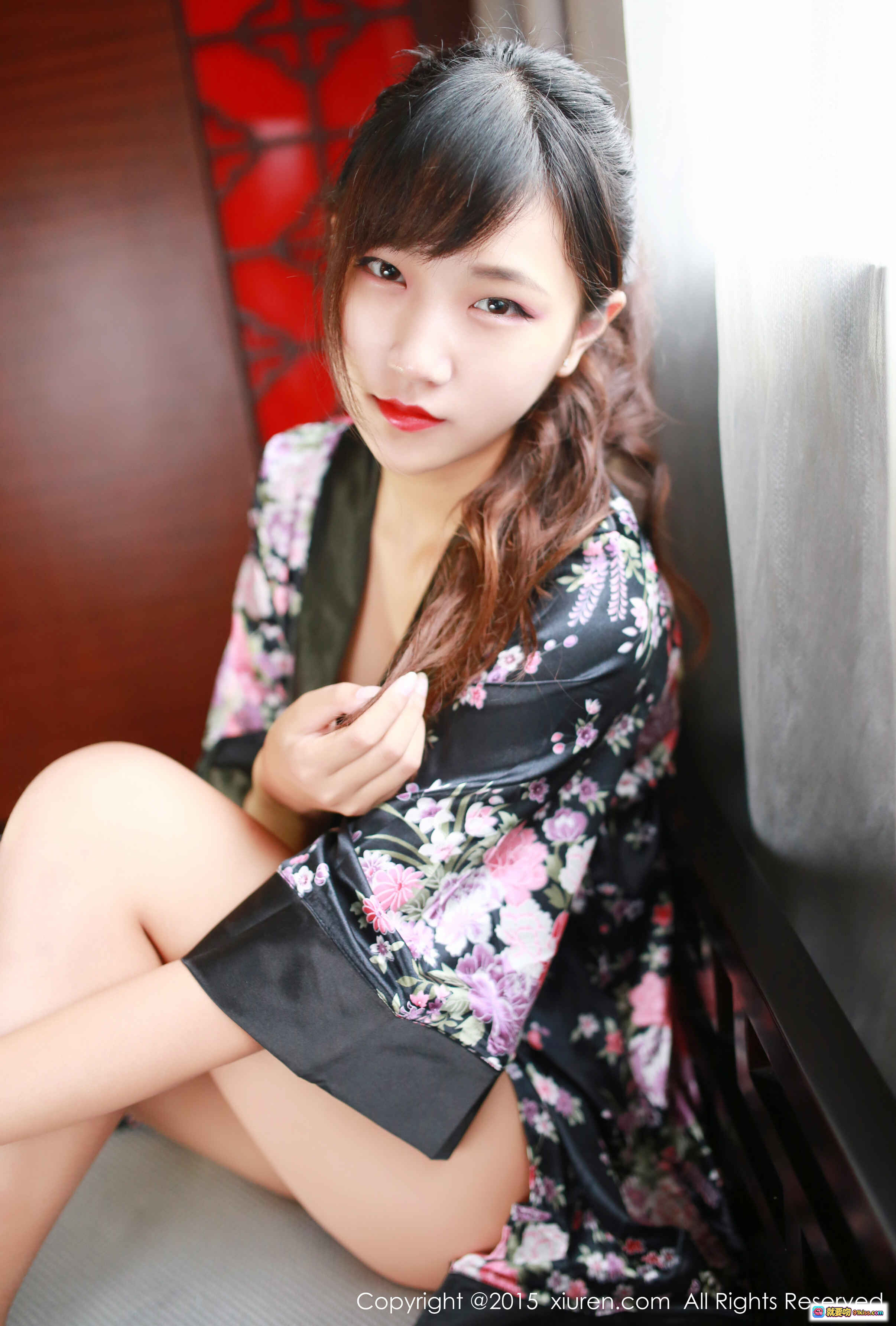 图片[9] - 徐畅白色蕾丝连衣裙户外写真 – 秀人网2015清新自然美女摄影 - 就要吻