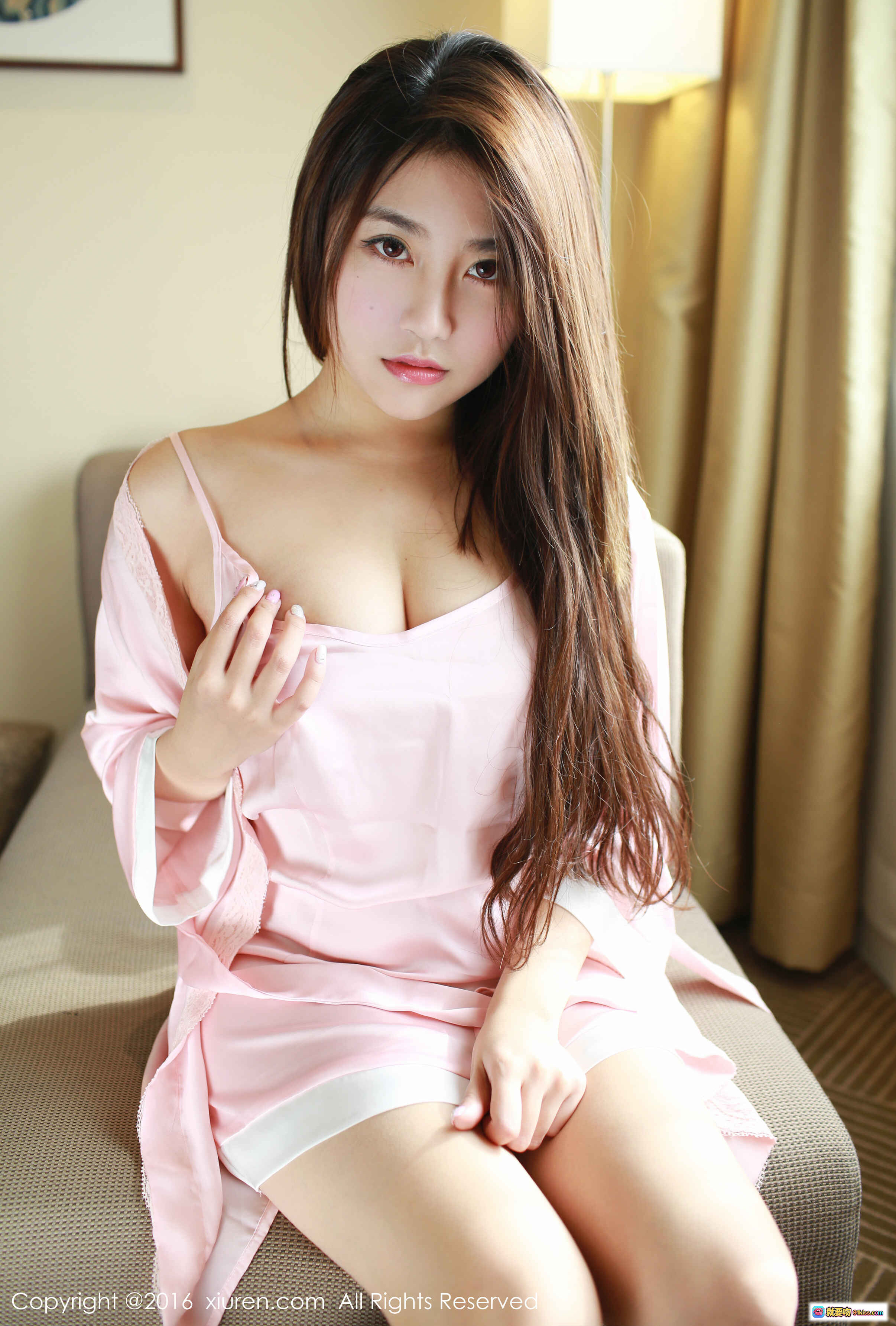 图片[5] - 许诺Sabrina黑白写真｜优雅吊带蕾丝内衣｜秀人网2016经典私房摄影 - 就要吻