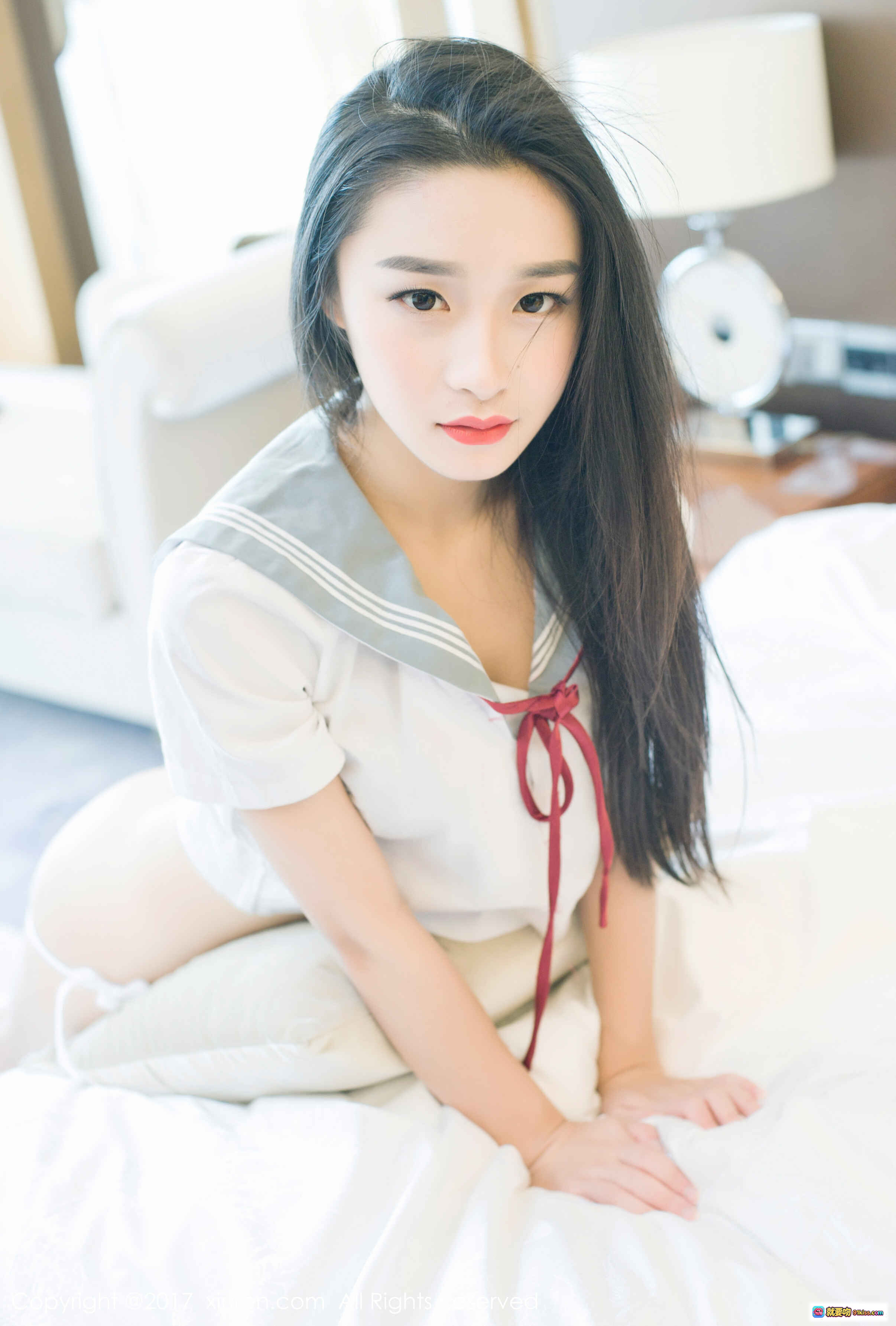 图片[5] - 绮梦Cherish黑丝连体衣湿身诱惑写真 – XIUREN秀人网2017.01.25 No.688高清美图 - 就要吻