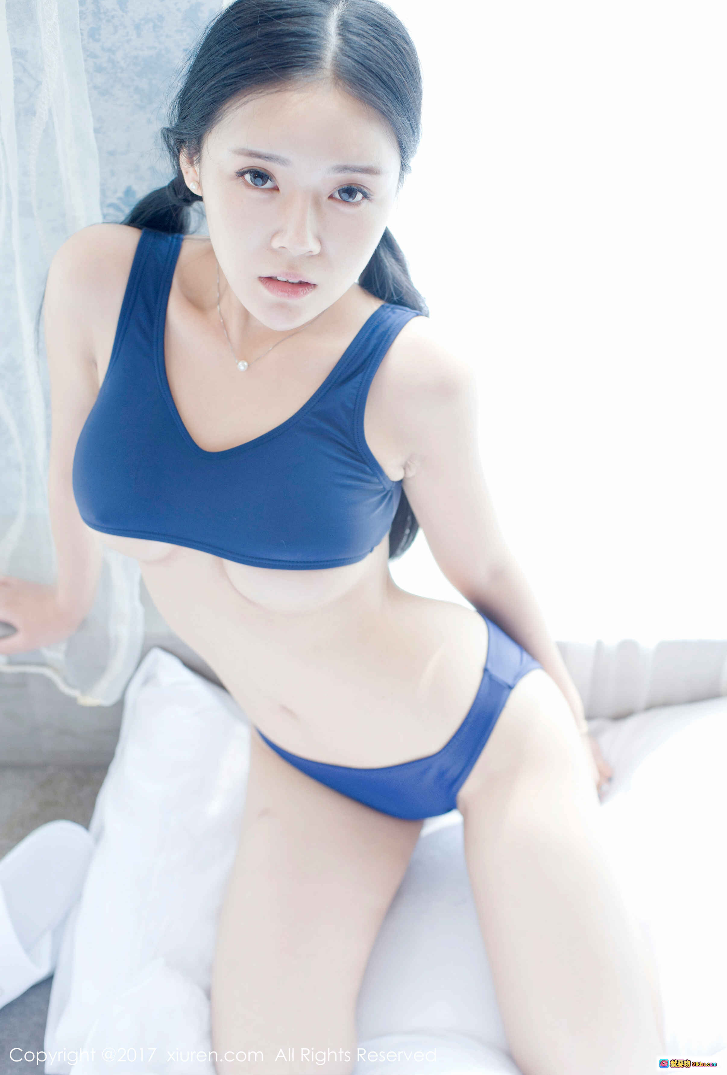 图片[7] - XIUREN秀人网2017.10.30 No.841 红气球 美女蓝色内衣写真 清新床边私房照 高清摄影 49图196M - 就要吻