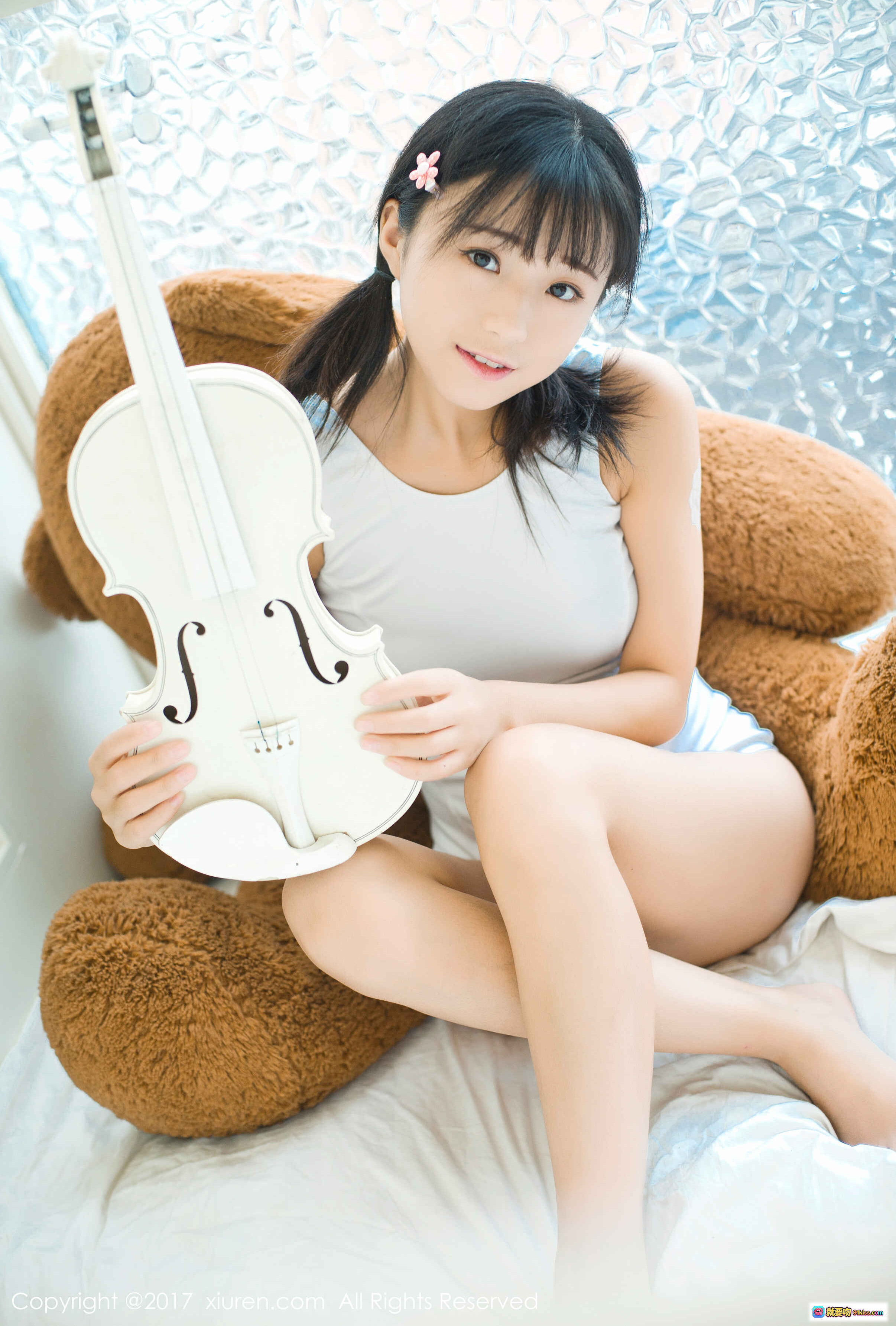 图片[2] - 仓井优香双马尾白蕾丝内衣浴缸棉花写真 – XIUREN秀人网2017.08.24 No.805高清美图 - 就要吻