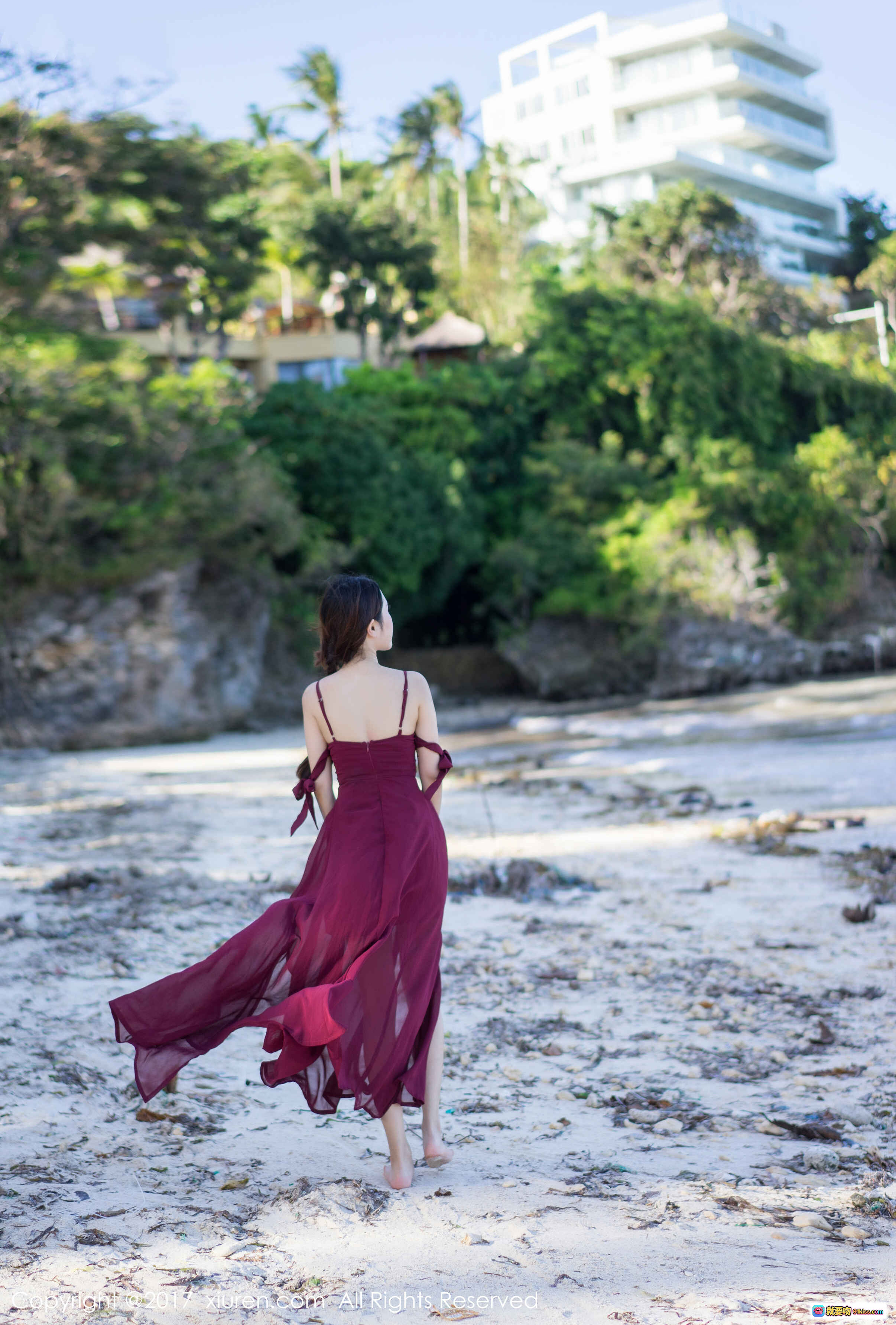 图片[2] - 兜豆靓Youlina黑蕾丝女仆装窗边写真 | XIUREN秀人网2017.09.13 No.814高清美图 - 就要吻