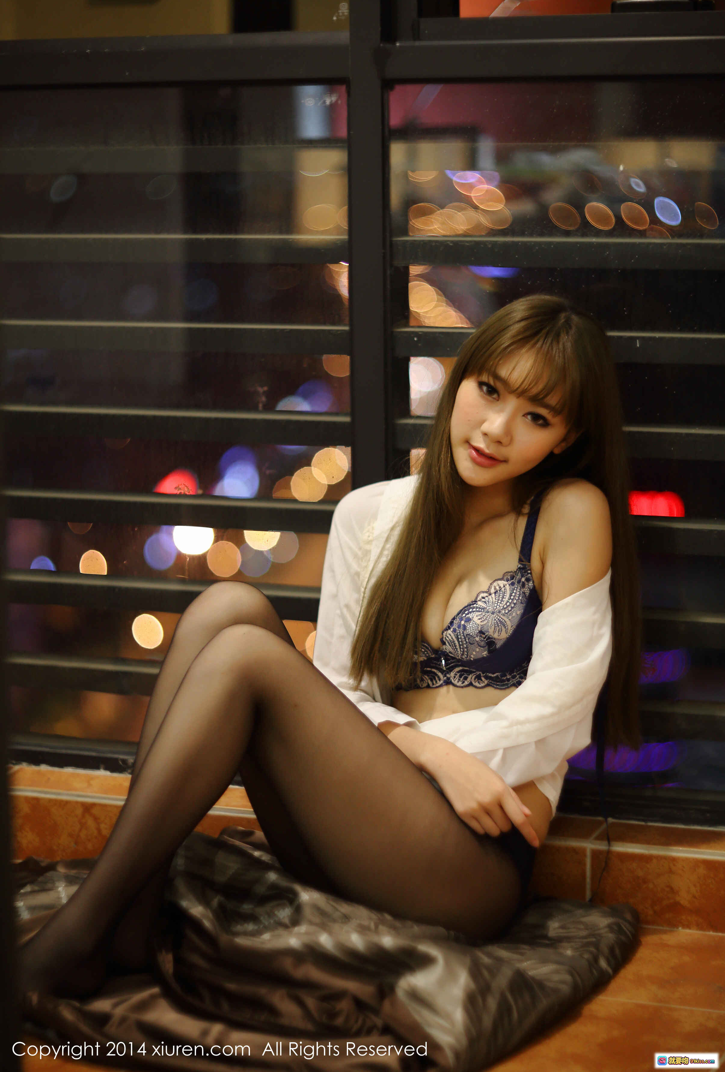 图片[8] - 优琪琪子yuki性感写真 | 黑丝美腿+蕾丝内衣+白衬衫诱惑 | XIUREN秀人网2014经典私房照 - 就要吻