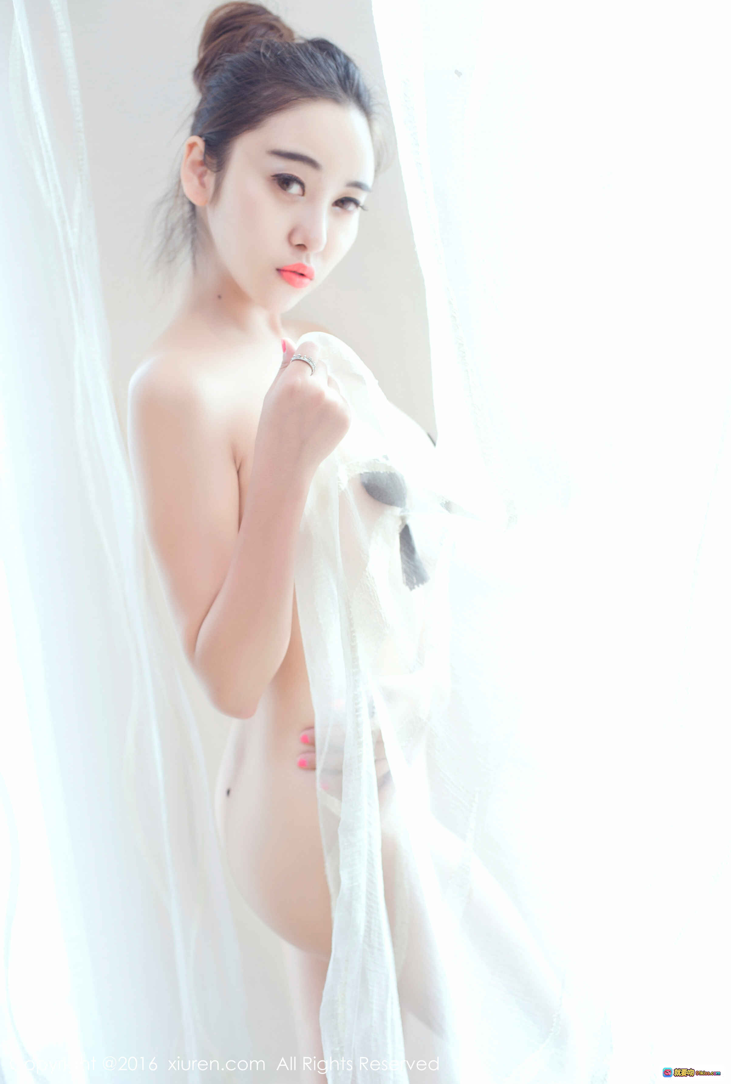 图片[3] - 李梓熙足球写真性感运动风深V拉链连体衣长发美腿私房照秀人网No.644 - 就要吻