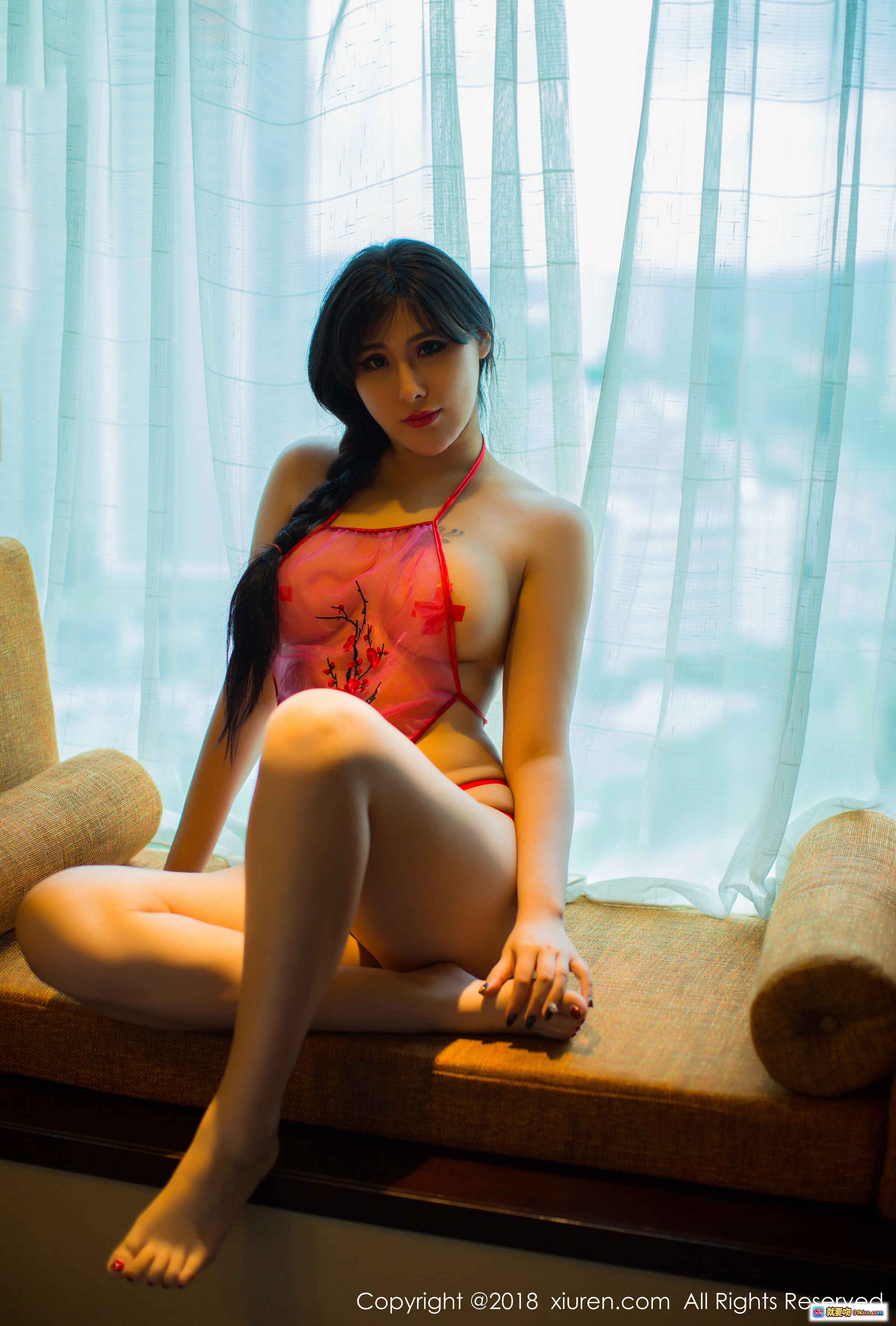 图片[10] - 孟狐狸FoxYini黑丝蕾丝美腿写真 – 秀人网2018性感私房照 - 就要吻