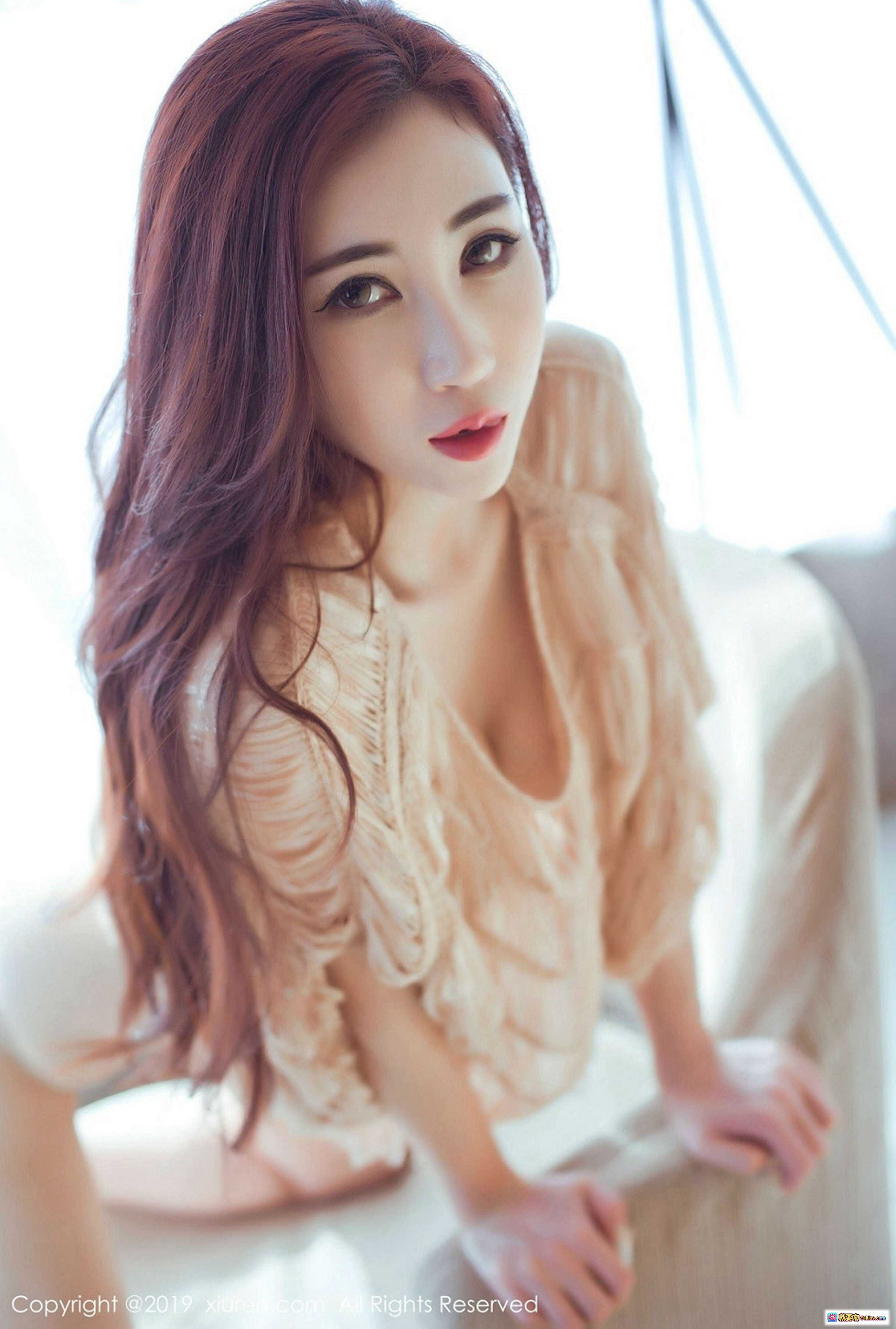 图片[3] - 孙梦瑶白色蕾丝睡衣性感写真 | XIUREN秀人网2019.02.25 No.1350高清美图 - 就要吻