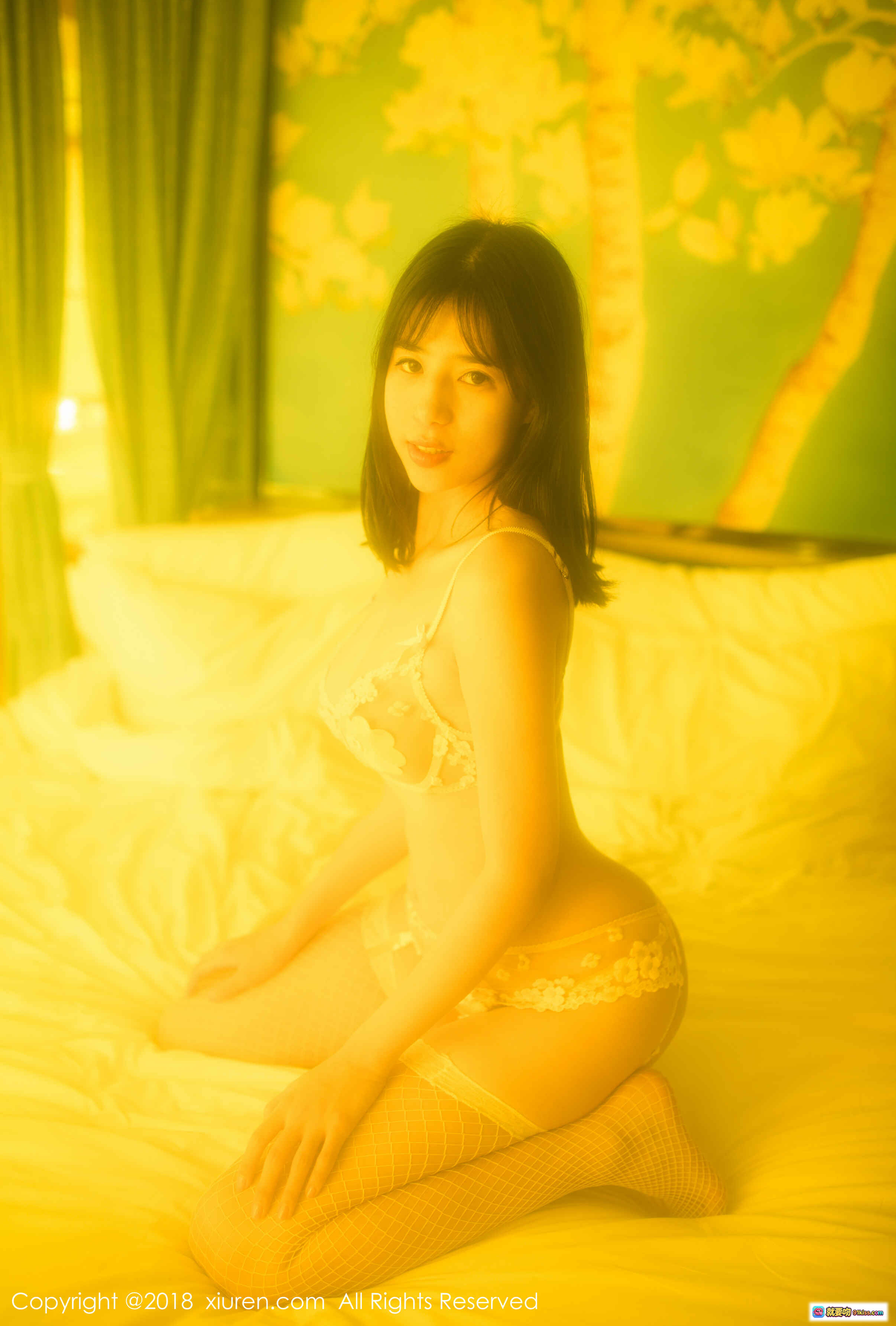 图片[4] - 艾栗栗裸身侧颜写真 | 秀人网2018高清私房美图 | 白纱帘柔光性感姿态 | 42P90MB无码艺术摄影 - 就要吻