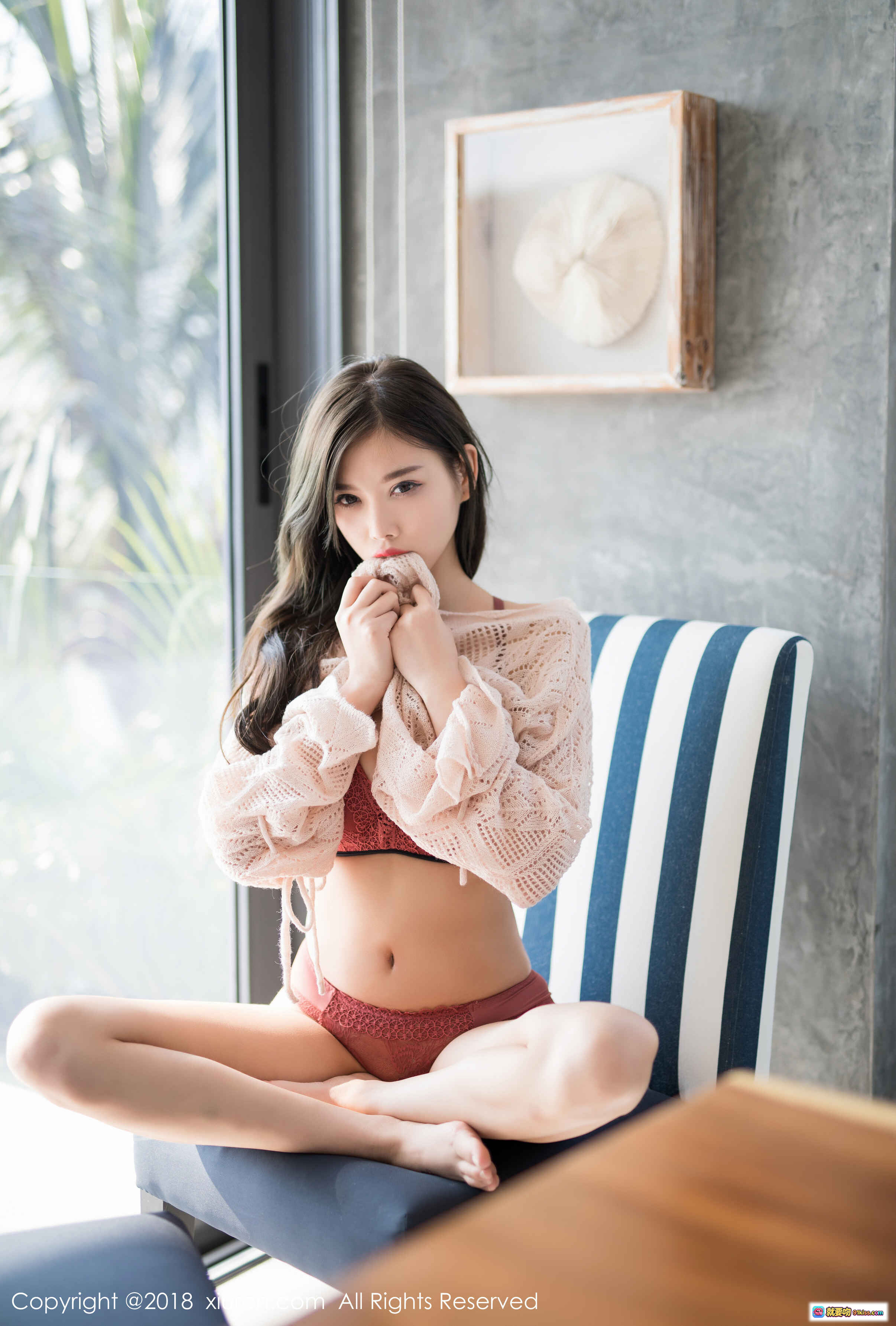 图片[3] - 杨晨晨sugar绿色高跟鞋美腿写真 – XIUREN秀人网2018.10.17 No.1196优雅性感私房照 - 就要吻