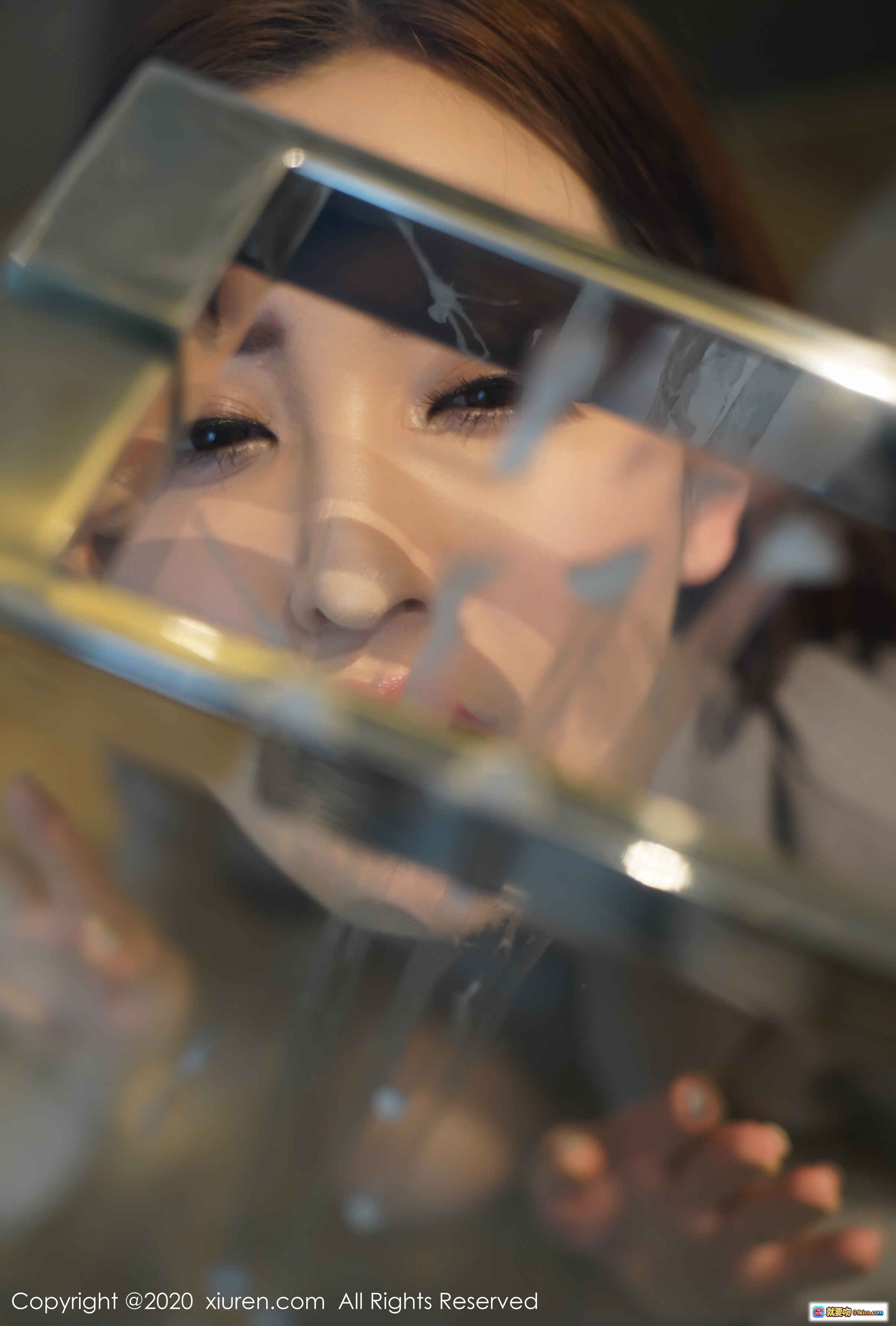 图片[2] - 沈梦瑶灰色西装套装黑丝美腿写真 | XIUREN秀人网2020.03.18 No.2072优雅职场风高清图集 - 就要吻