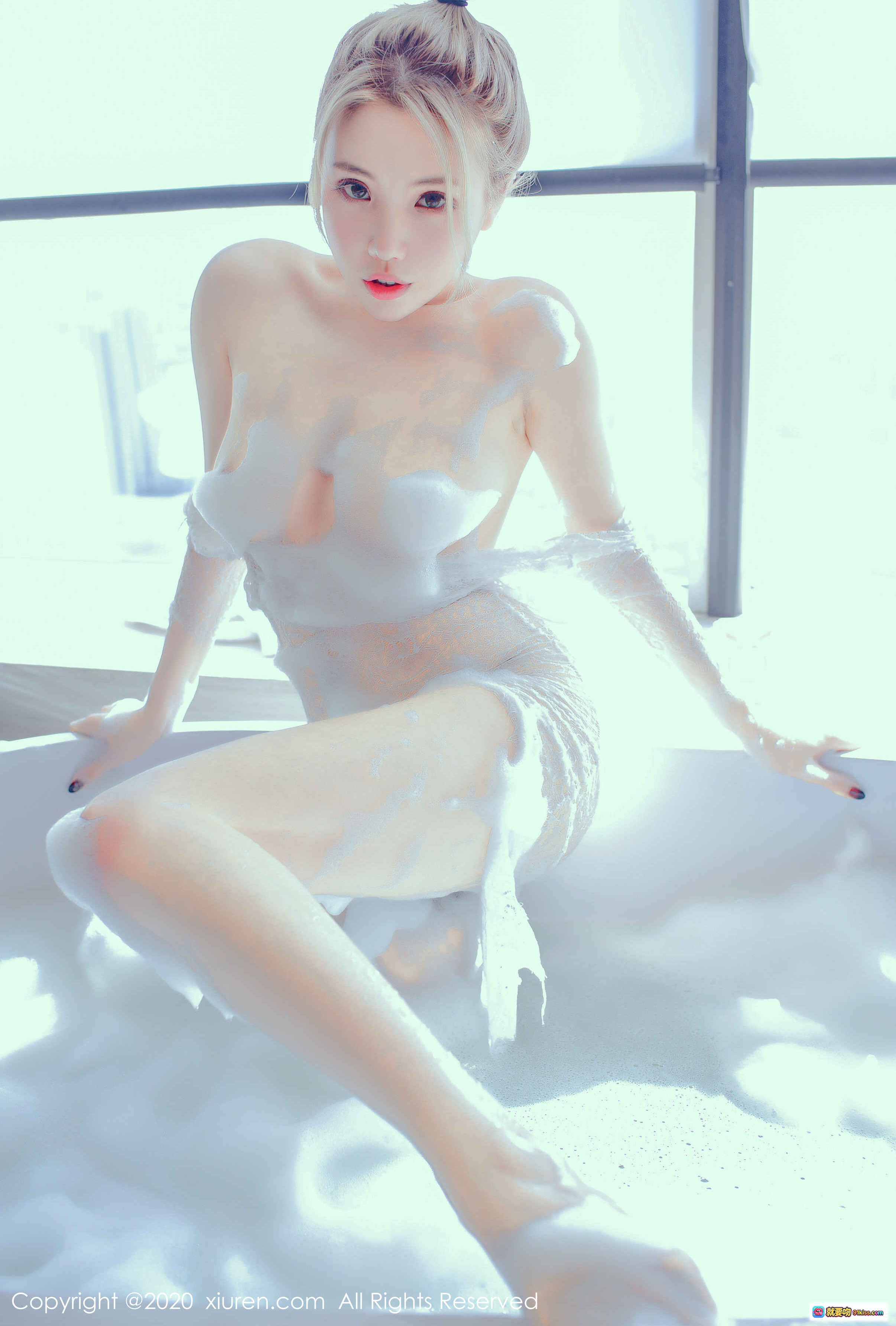 图片[3] - 黄楽然黑蕾丝猫耳内衣写真 | 丝袜美腿性感私房照 | XIUREN秀人网2020.05.11 No.2231 - 就要吻