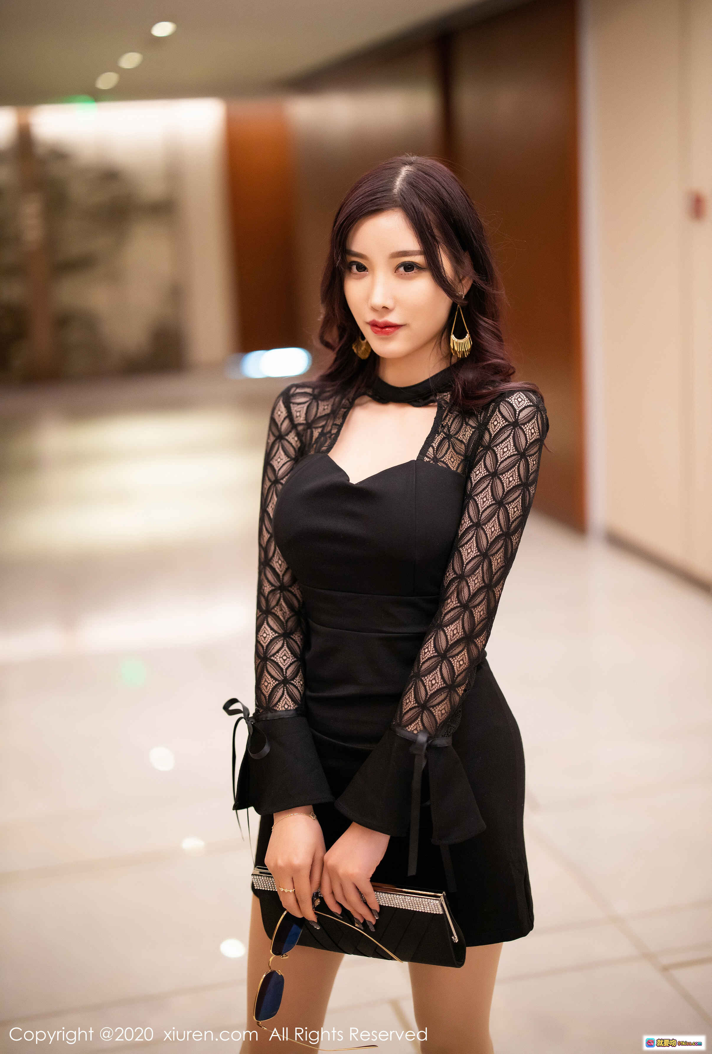 图片[6] - 杨晨晨sugar黑裙蕾丝高跟美腿写真 – XIUREN秀人网2020.04.08 No.2137高清私房图 - 就要吻