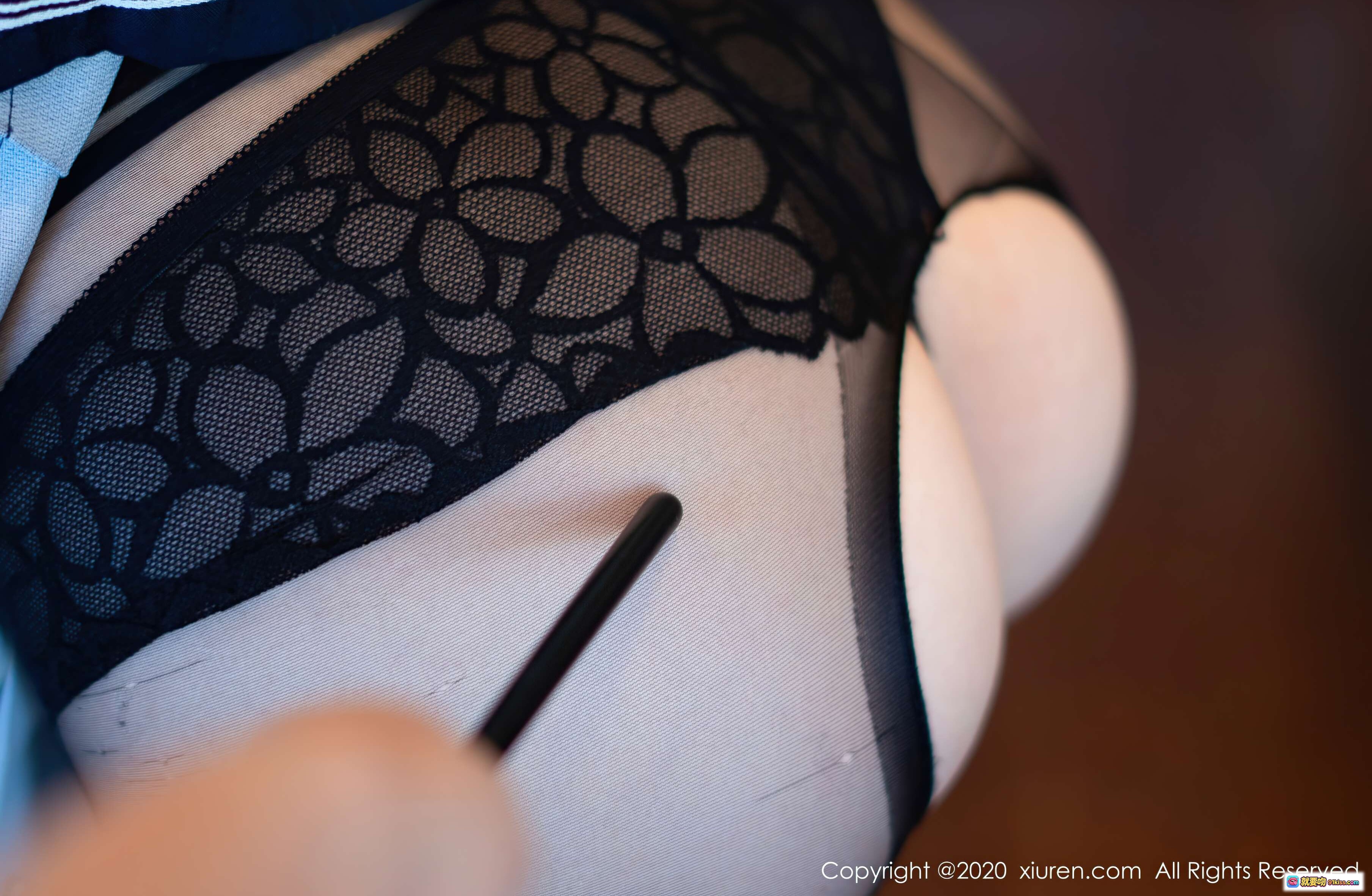 图片[1] - 周于希Sandy黑蕾丝内衣性感写真 | XIUREN秀人网2020.09.14 VOL.2559高清图集 - 就要吻