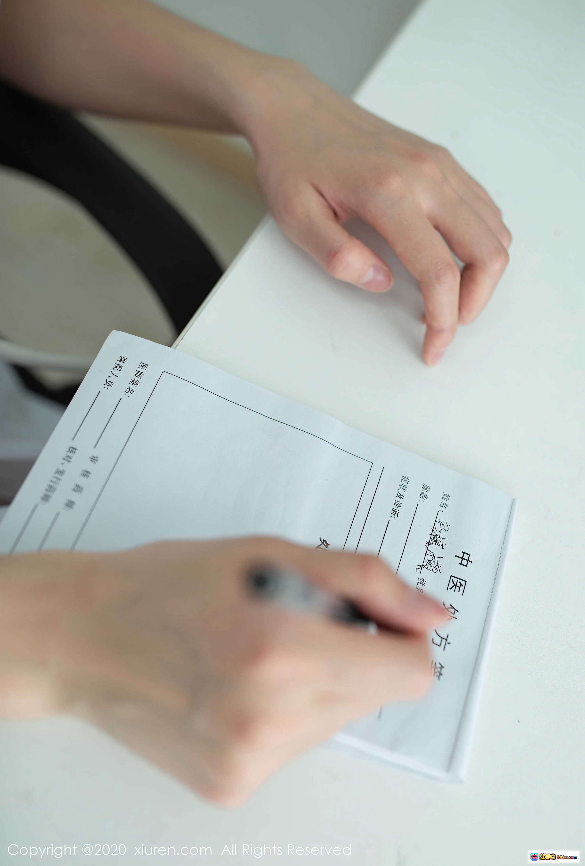 图片[9] - 阿朱医生写真｜白大褂性感内衣｜听诊器职场风｜秀人网2020高清私房照 - 就要吻