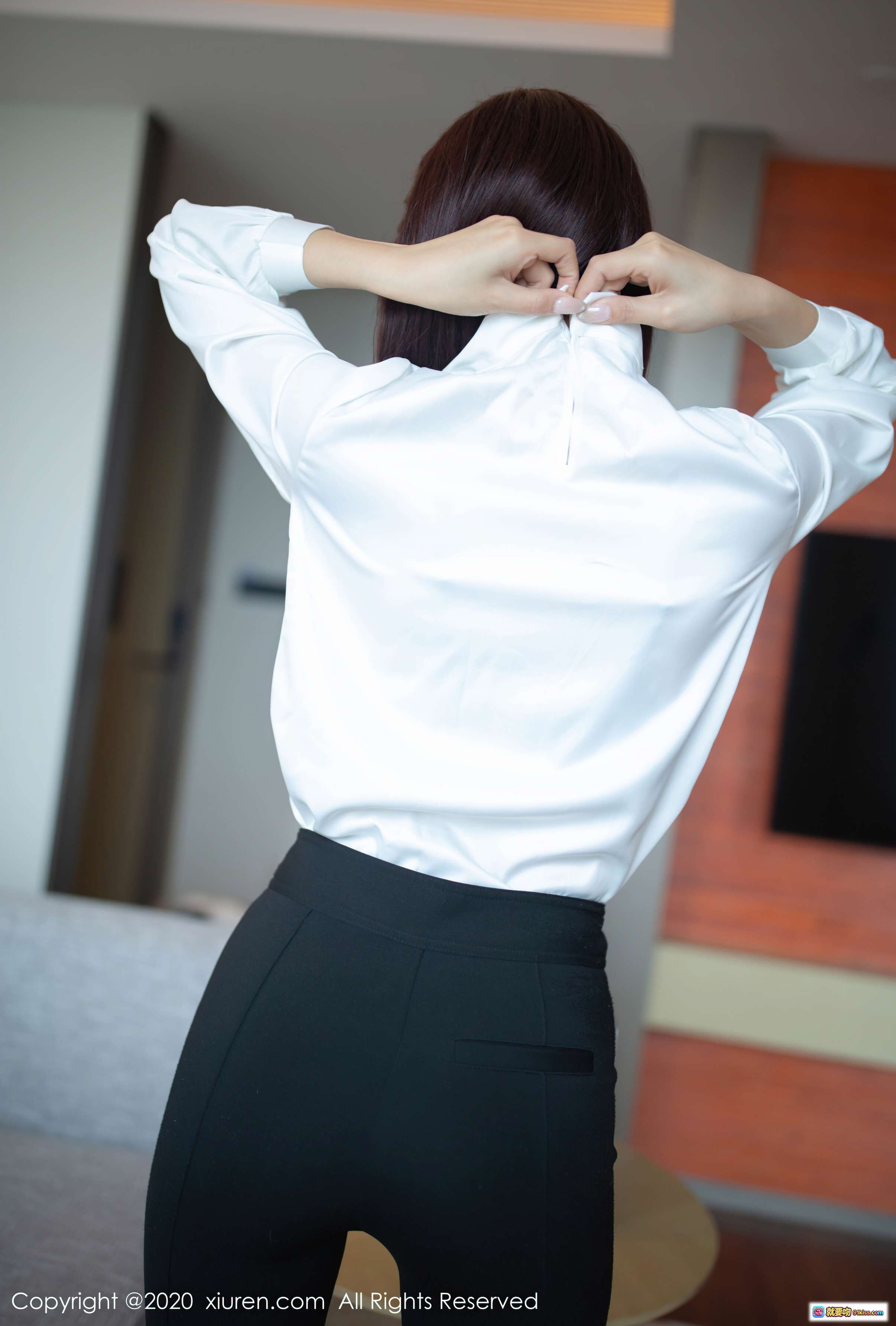 图片[3] - 陈小喵蓝蕾丝内衣黑丝美腿高跟鞋私房写真 – XIUREN秀人网2020.09.07 VOL.2534 - 就要吻