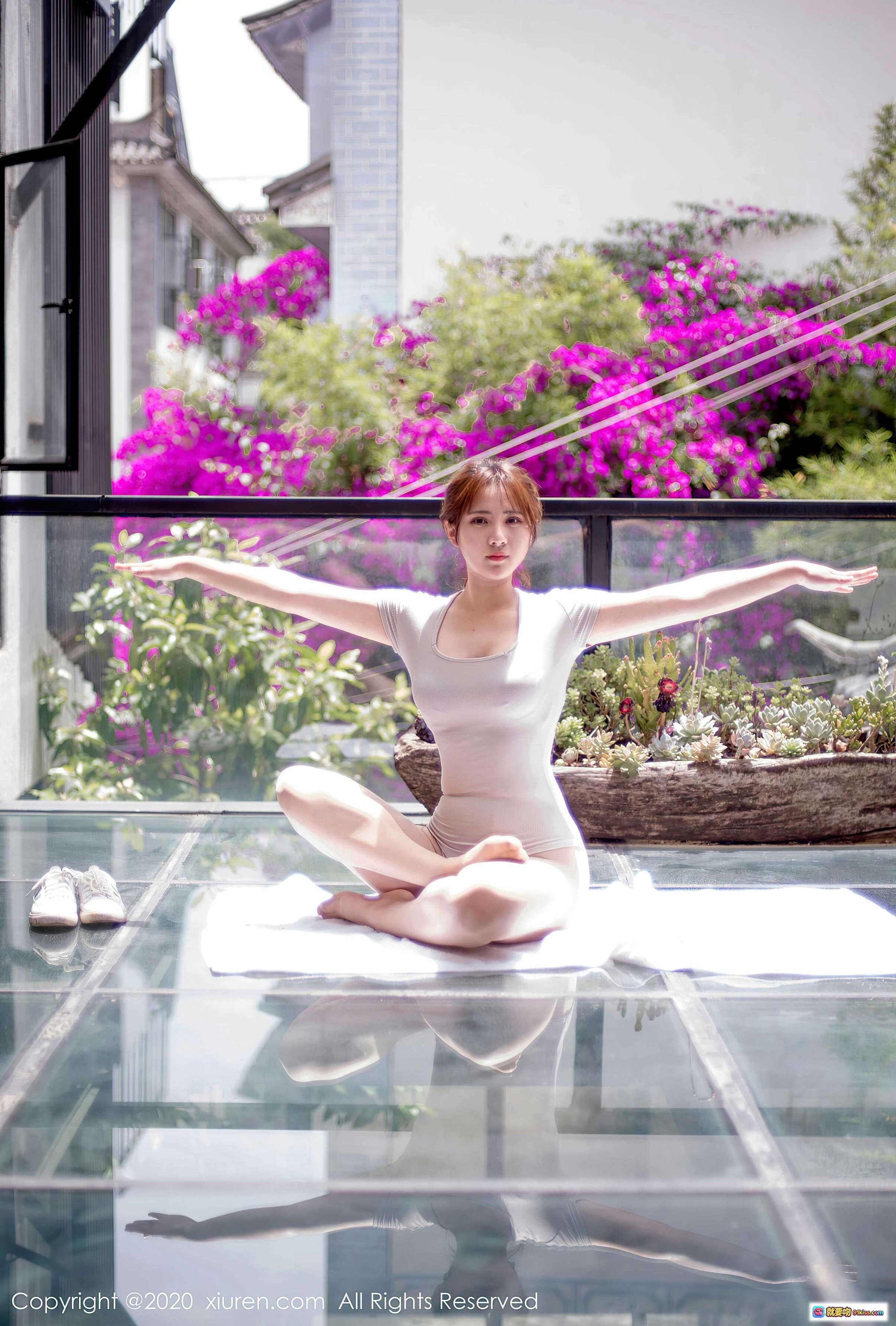 图片[3] - 久久Aimee白色蕾丝内衣写真 – 秀人网2020.07.27 No.2370高清私房美图 - 就要吻