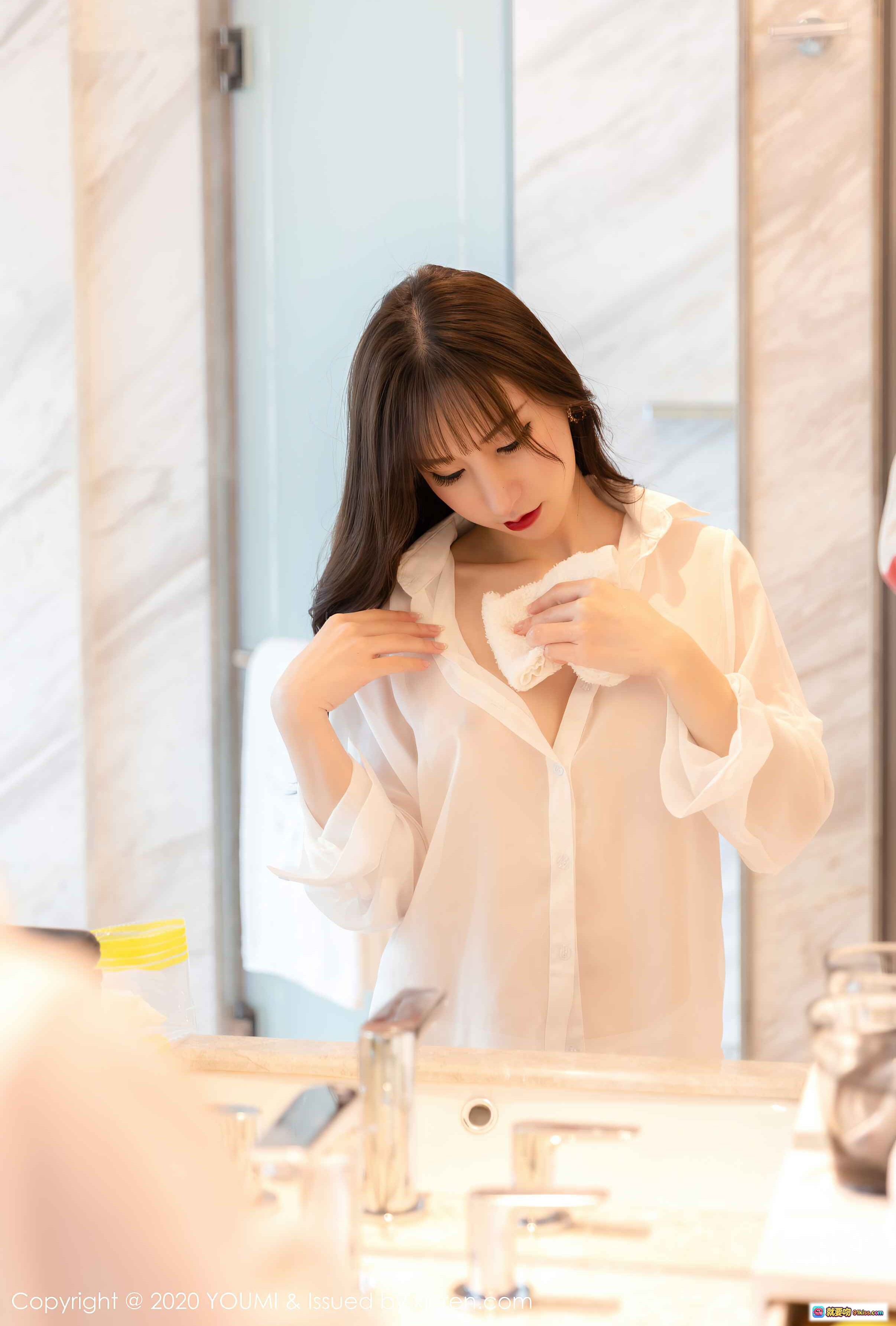 图片[8] - 周于希Sandy浴室写真 | 白衬衫诱惑 | 尤蜜荟YOUMI高清私房照 | 2020.09.09 VOL.525 - 就要吻