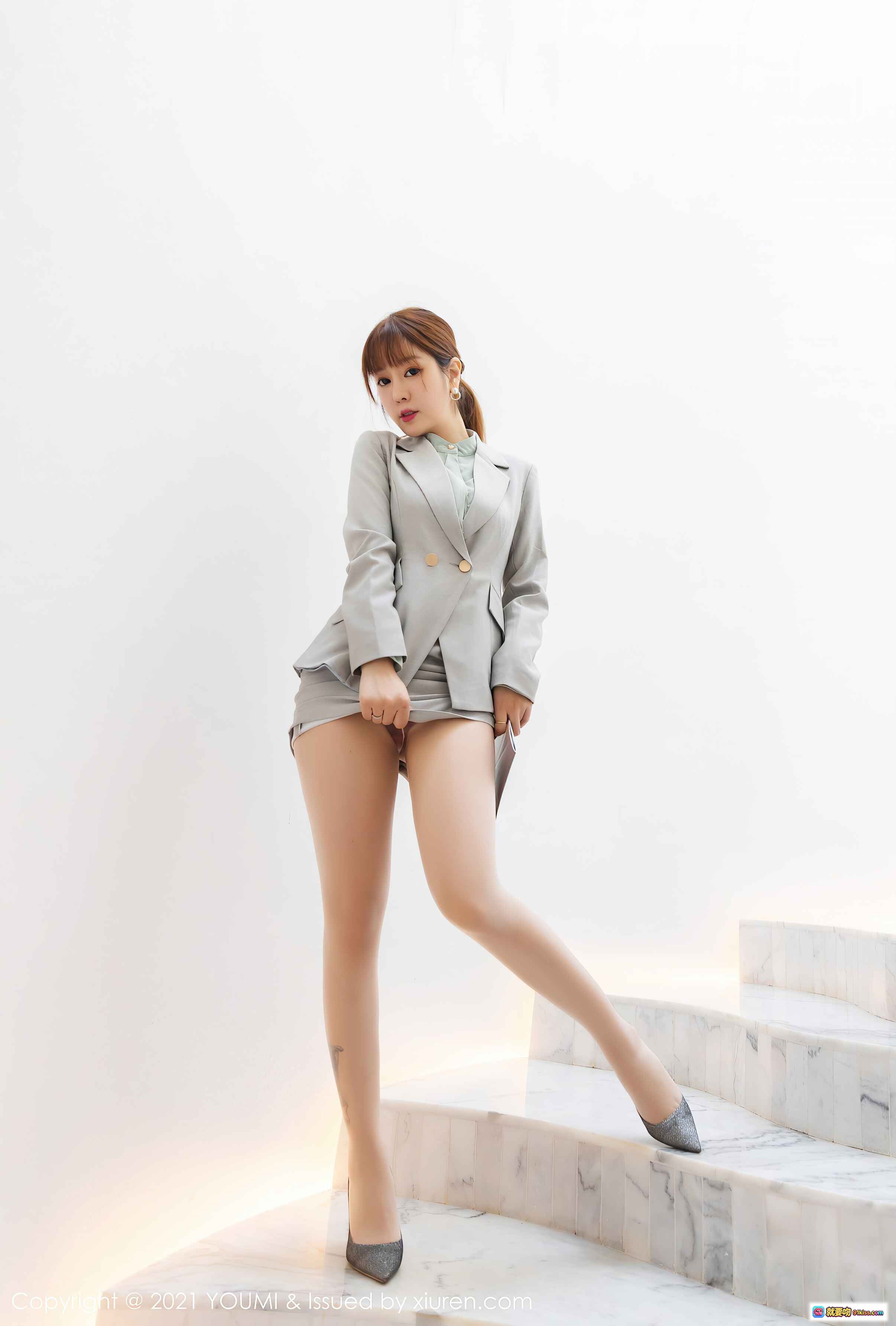 图片[9] - 王雨纯透明丝袜美足特写 – YOUMI尤蜜荟2021.01.22 VOL.592 精致足部写真集 - 就要吻