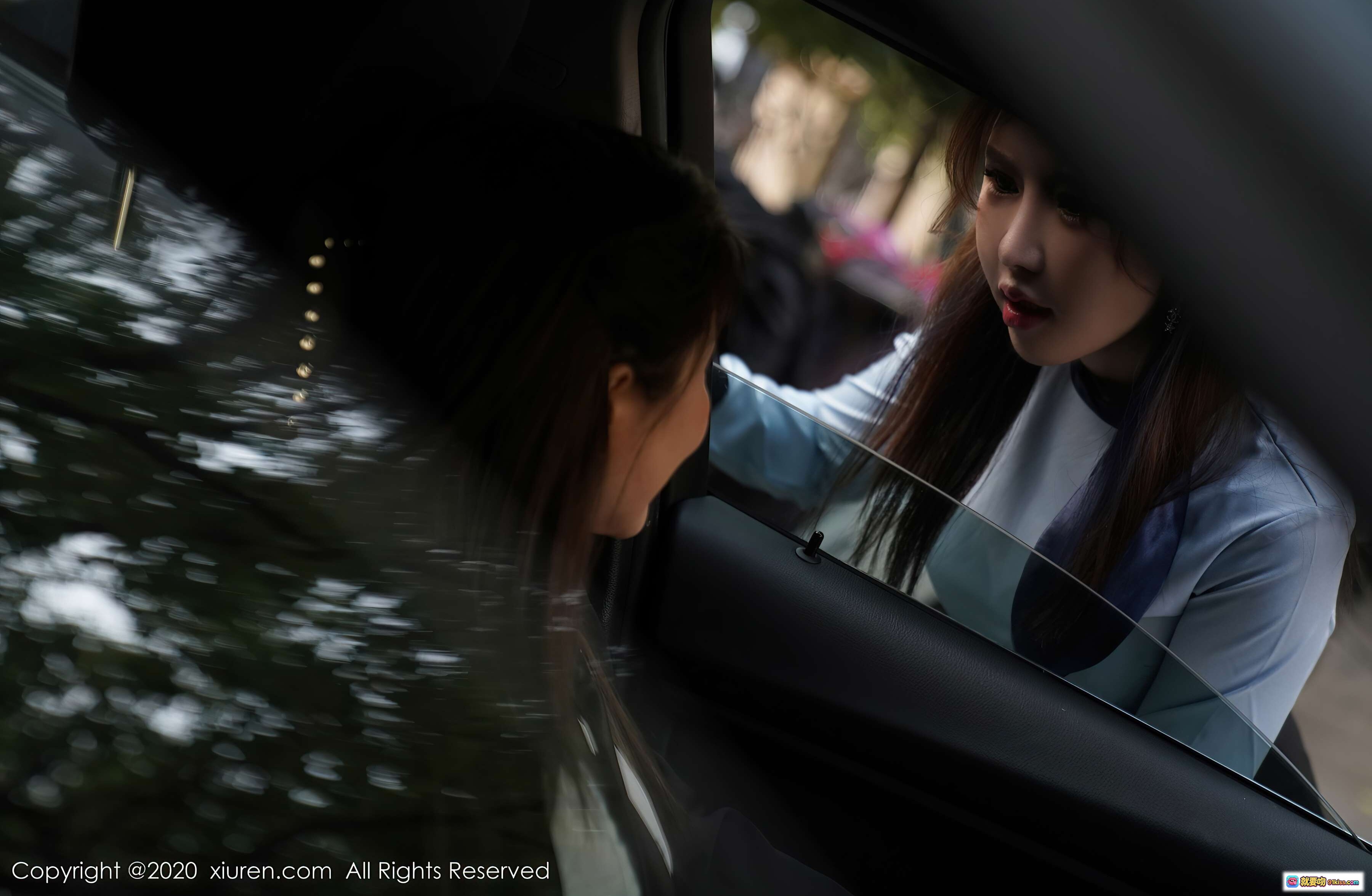 图片[10] - 沈欢欣车内写真 | XIUREN秀人网2020.11.30 VOL.2836 | 优雅气质美女 | 车窗互动特写 | 高清私房摄影 | 精致妆容长发 | 都市街拍氛围感 - 就要吻