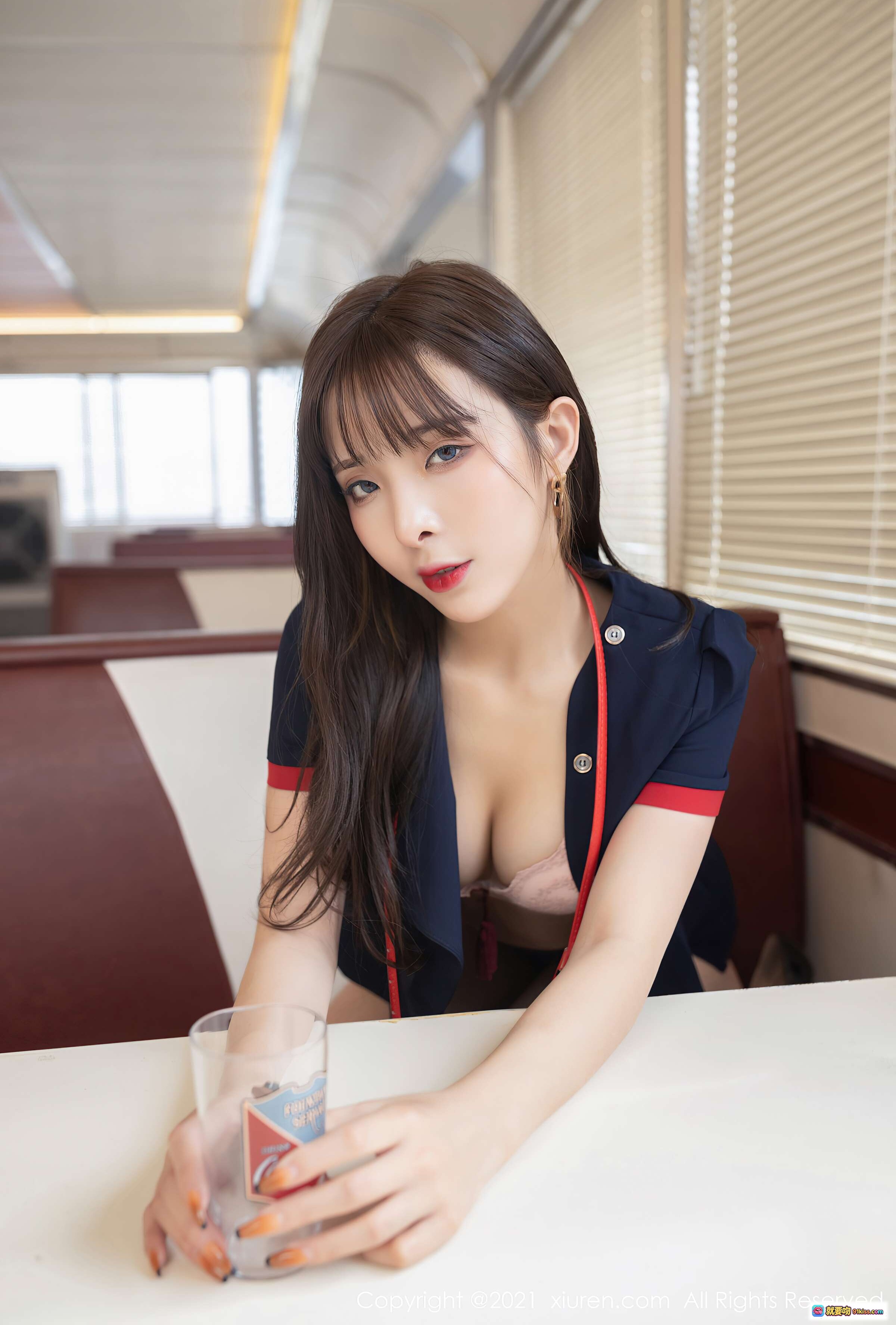 图片[7] - 陈小喵时尚职业装写真 | 黑色短裙制服美腿诱惑 | 秀人网2021年1月28日VOL.3056高清图集 - 就要吻