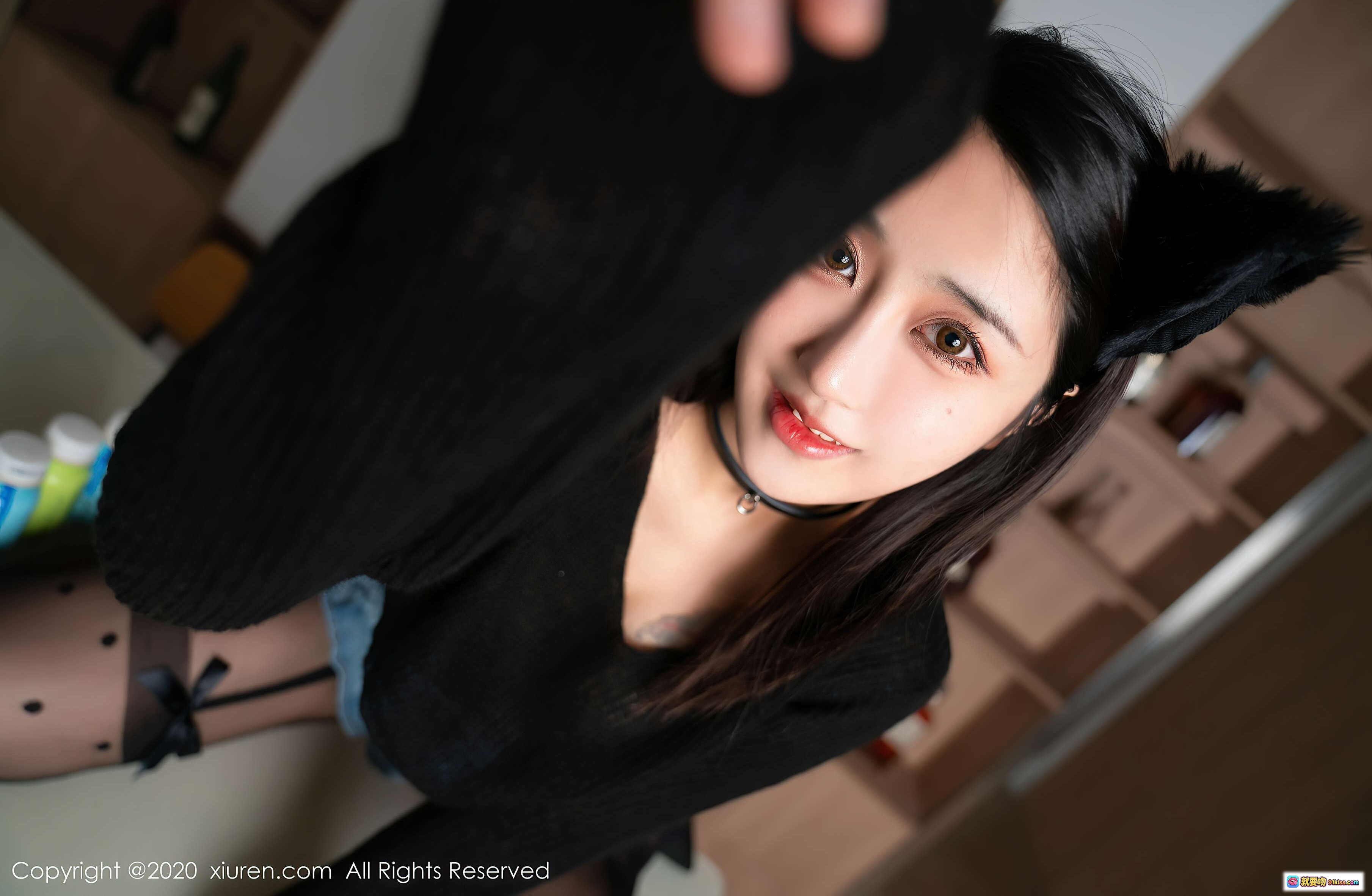 图片[6] - 林子欣Freya黑丝波点美腿写真 – XIUREN秀人网2020.09.04 VOL.2529高清图集 - 就要吻