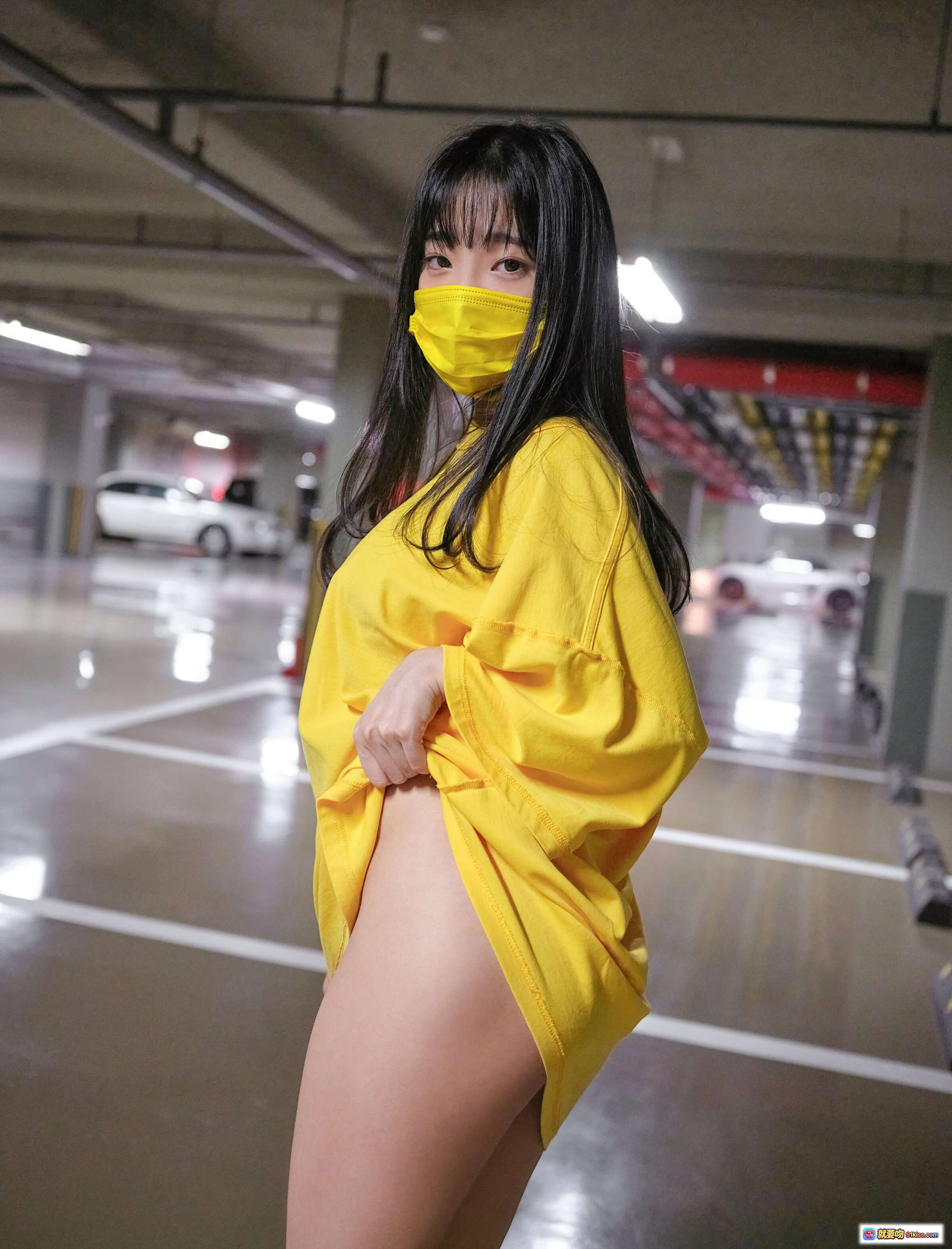 图片[9] - 姜仁卿NO.048 ARTGRAVIA_VOL303 黄色比基尼车内写真 性感美腿诱惑 时尚私房摄影 - 就要吻