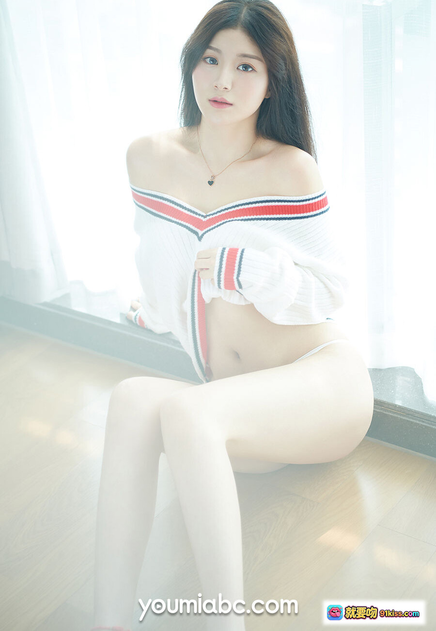 图片[6] - YouMi尤蜜2019.10.21朦胧仙境写真｜嫩白长发少女｜白色条纹针织衫｜窗边柔光人像｜56P高清图集 - 就要吻