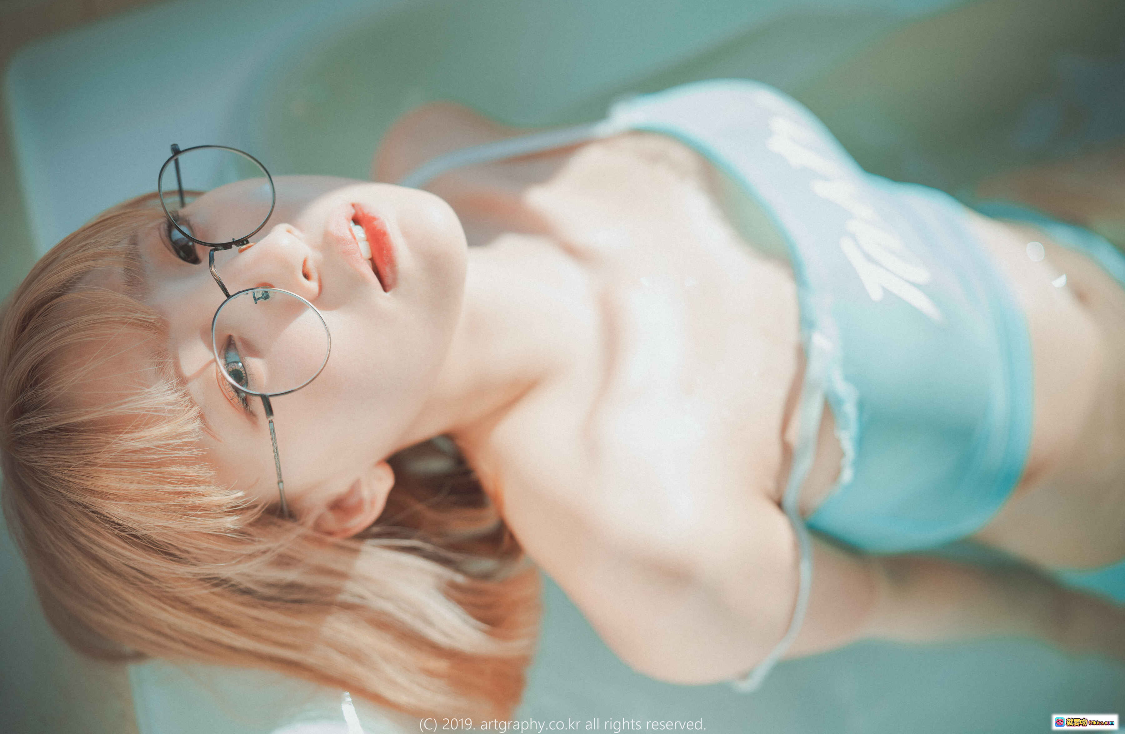 图片[7] - 姜仁卿 NO.011 ARTGRAVIA_VOL56 黑色蕾丝内衣写真 美女跪姿私房床照 甜美性感风格 高清摄影图 - 就要吻