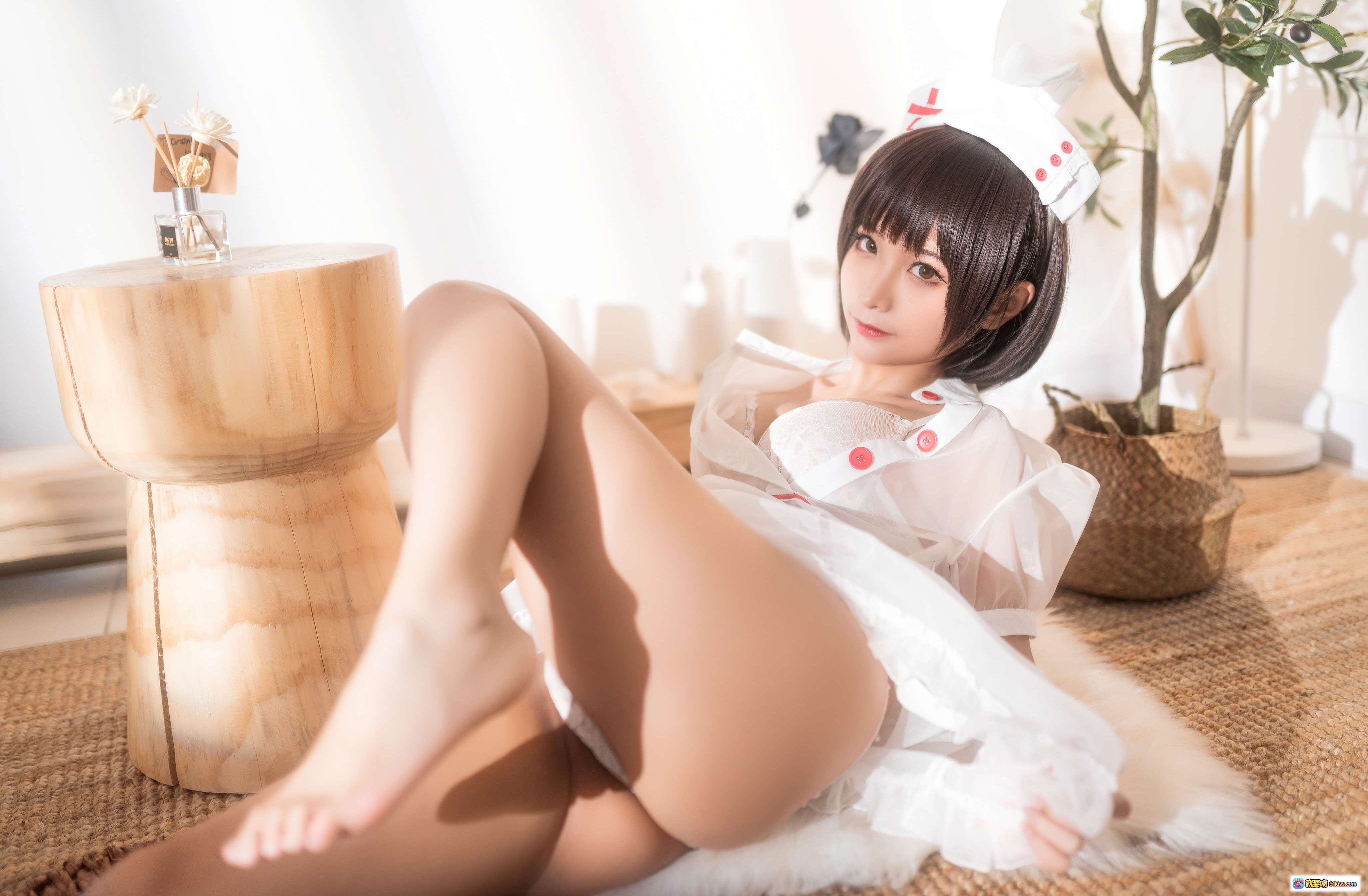 图片[10] - 蠢沫沫NO.059透明护士写真 60P高清美腿白丝性感私房照 甜美制服诱惑无码图集 - 就要吻