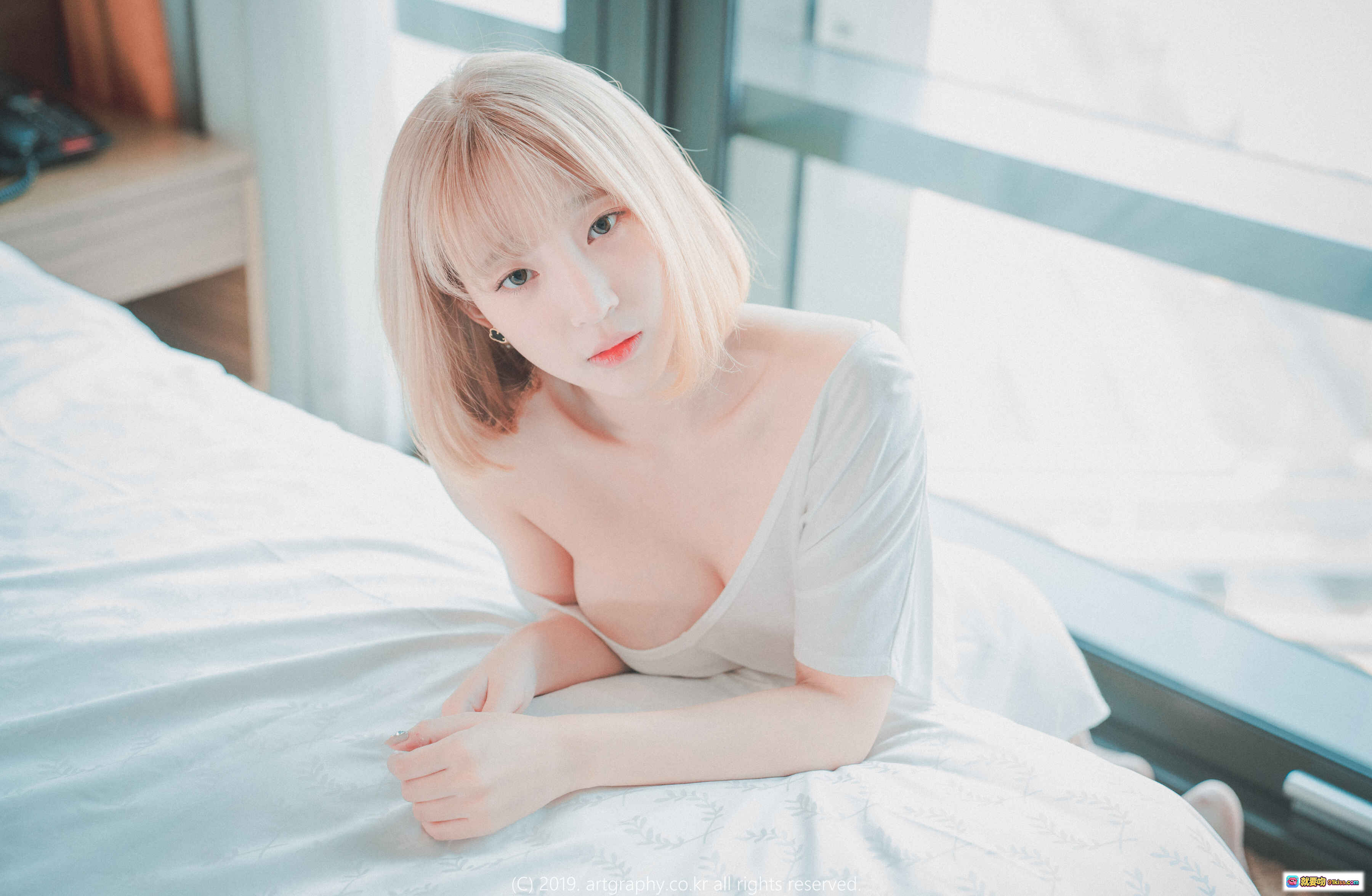 图片[10] - 姜仁卿NO.012兔女郎写真｜ARTGRAVIA_VOL62｜黑皮兔耳+女仆装+网袜+室内私房风 - 就要吻