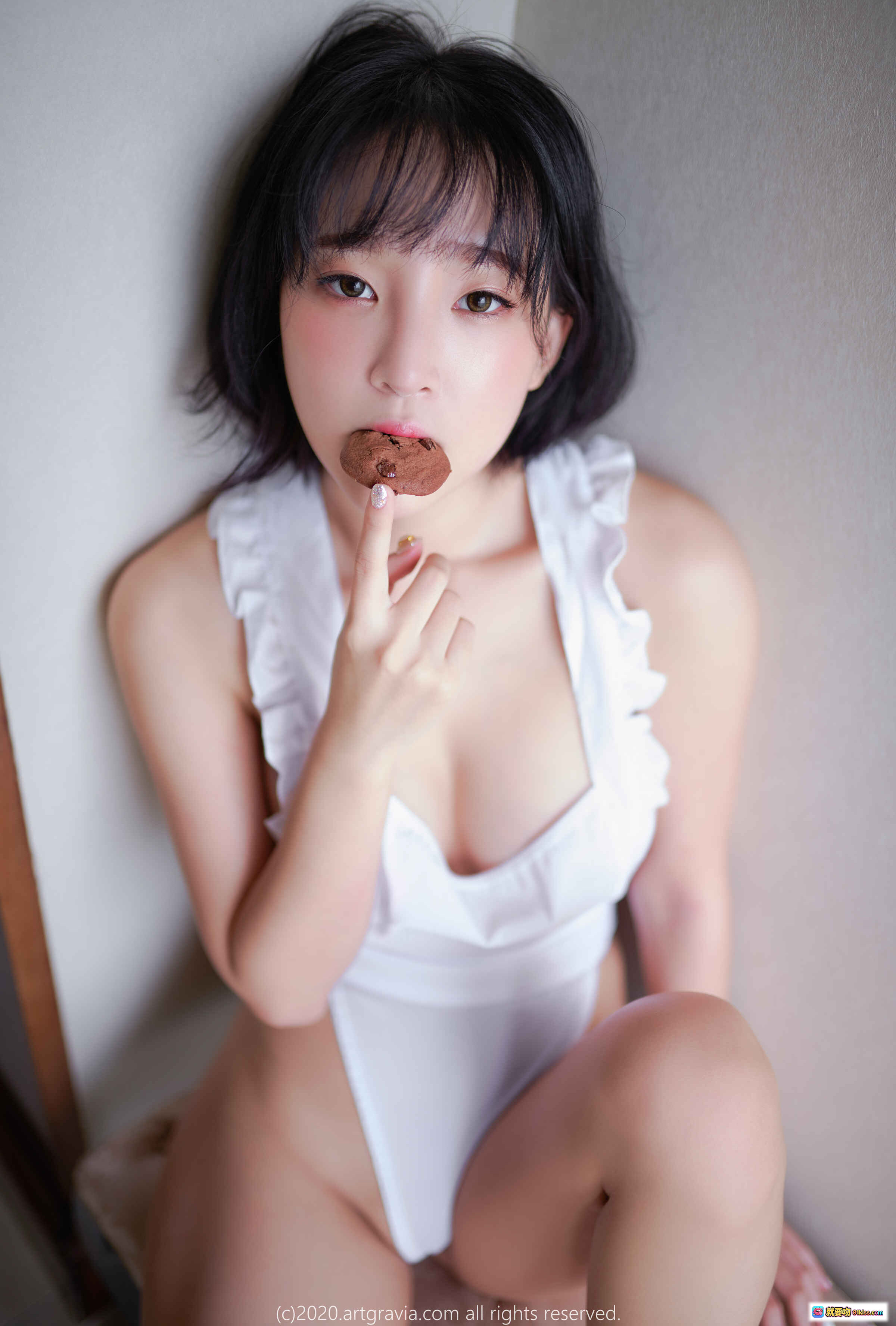 图片[6] - 姜仁卿 NO.022 ARTGRAVIA_VOL134 黑丝美腿豹纹内衣兔耳发饰床上写真性感私房照 - 就要吻