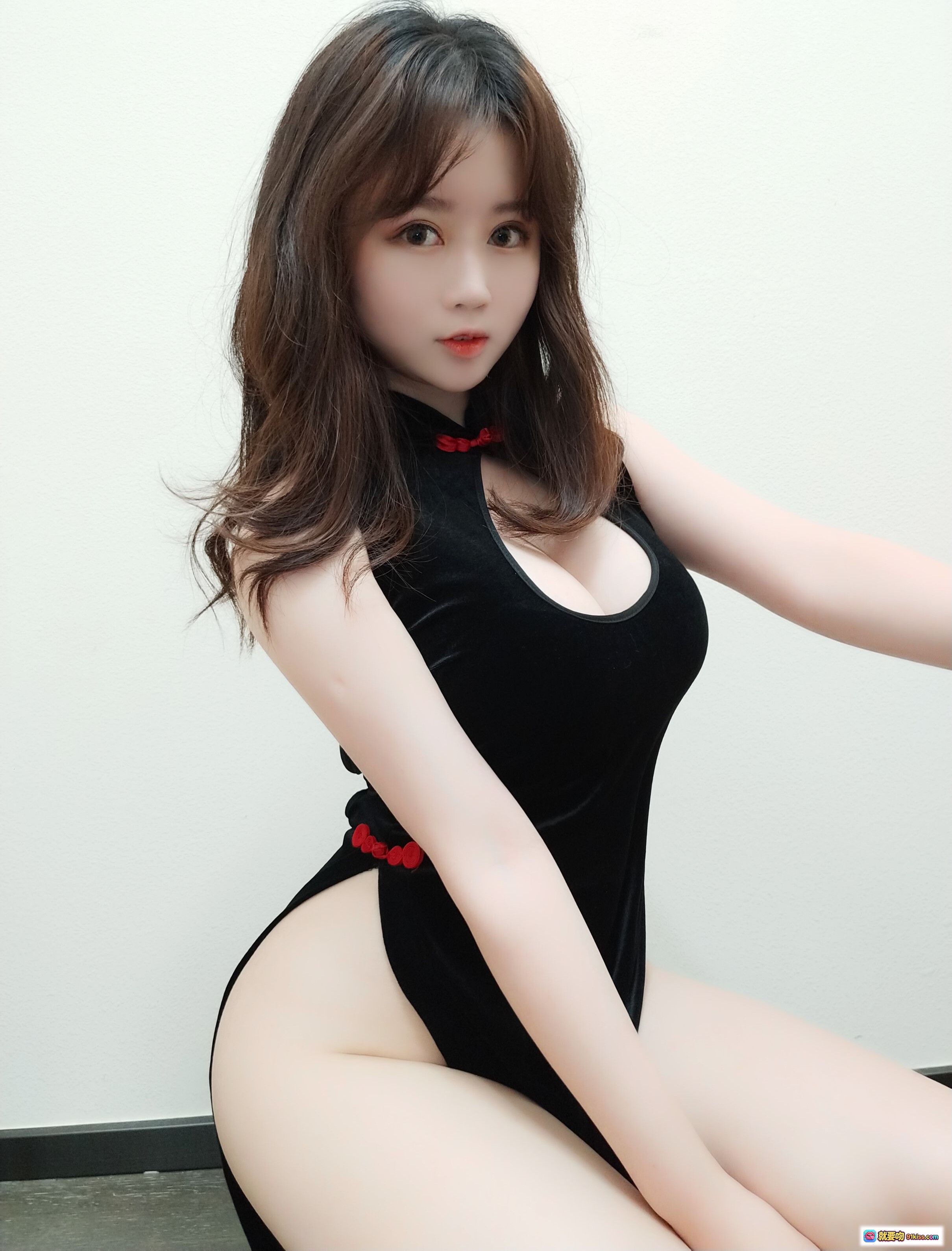 图片[3] - 依酱吖NO.008黑丝旗袍写真25P性感优雅私房照高清美图 - 就要吻