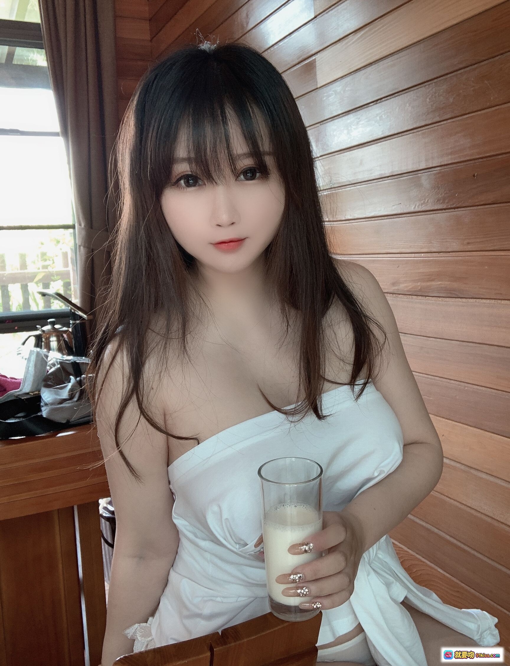 图片[2] - 依酱吖 NO.028 夏日写真 50P 103MB 白色蕾丝花边内衣 透明薄纱 美背露腰 日系清新风格 甜美性感私房照 - 就要吻