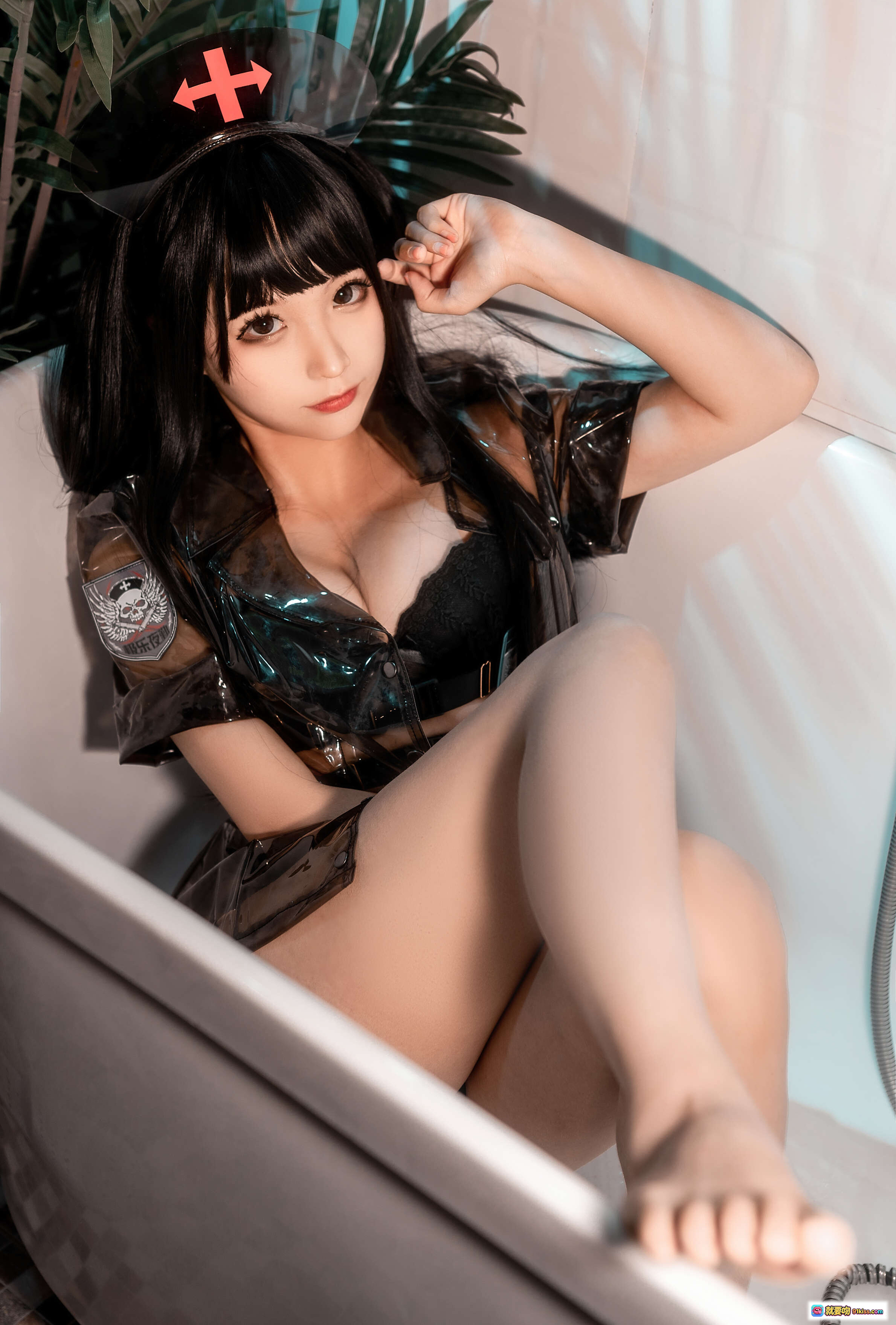 图片[3] - 蠢沫沫NO.114胶衣护士黑丝美臀写真40P高清图集 - 就要吻