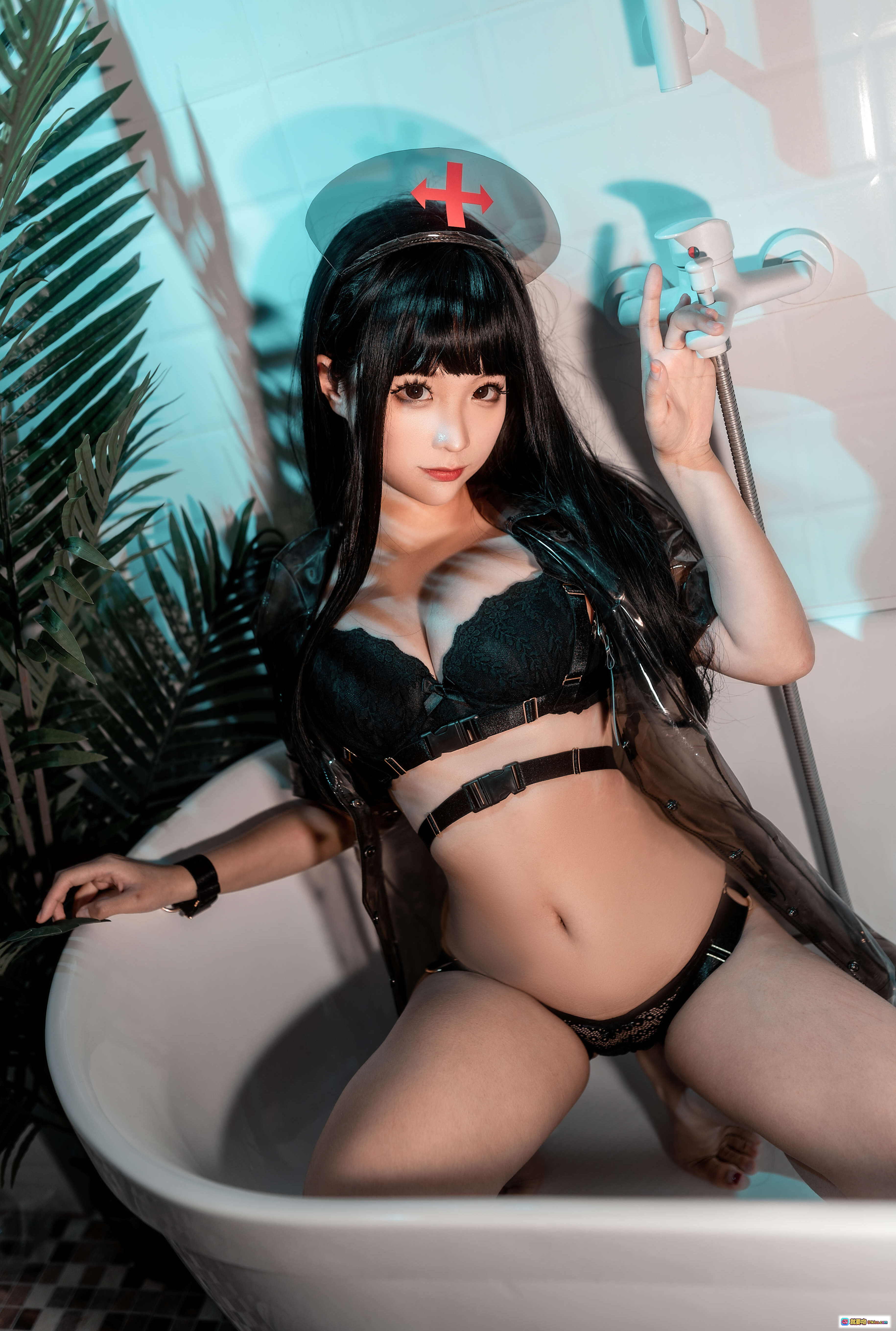 图片[6] - 蠢沫沫NO.114胶衣护士黑丝美臀写真40P高清图集 - 就要吻